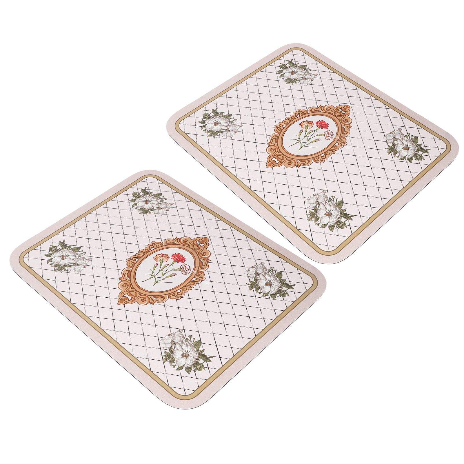 2PCS Coffee Mat Prevent Slip Waterproof Bottom Shockproof Absorbent Dish Drying Mat for Coffee Bar Accessories 50x60cm / 19.7x23.6in - Image 7