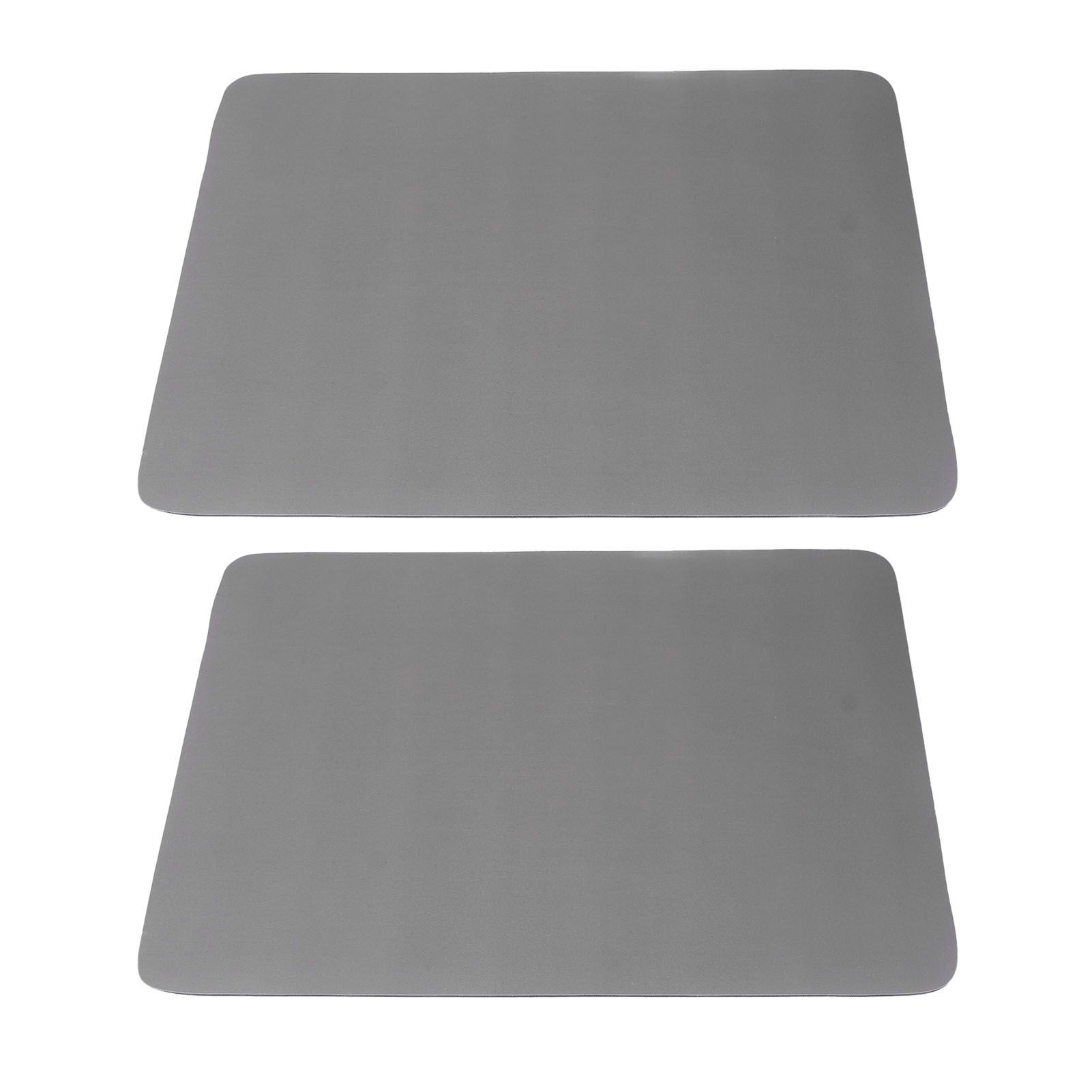 2Pcs Coffee Mat Drying Pad Super Absorbent Prevent Slip Shock Absorption Easy to Clean Coffee Bar Mat for Countertops Coffee Machine Dark Gray 30x40cm / 11.8x15.7in - Image 1