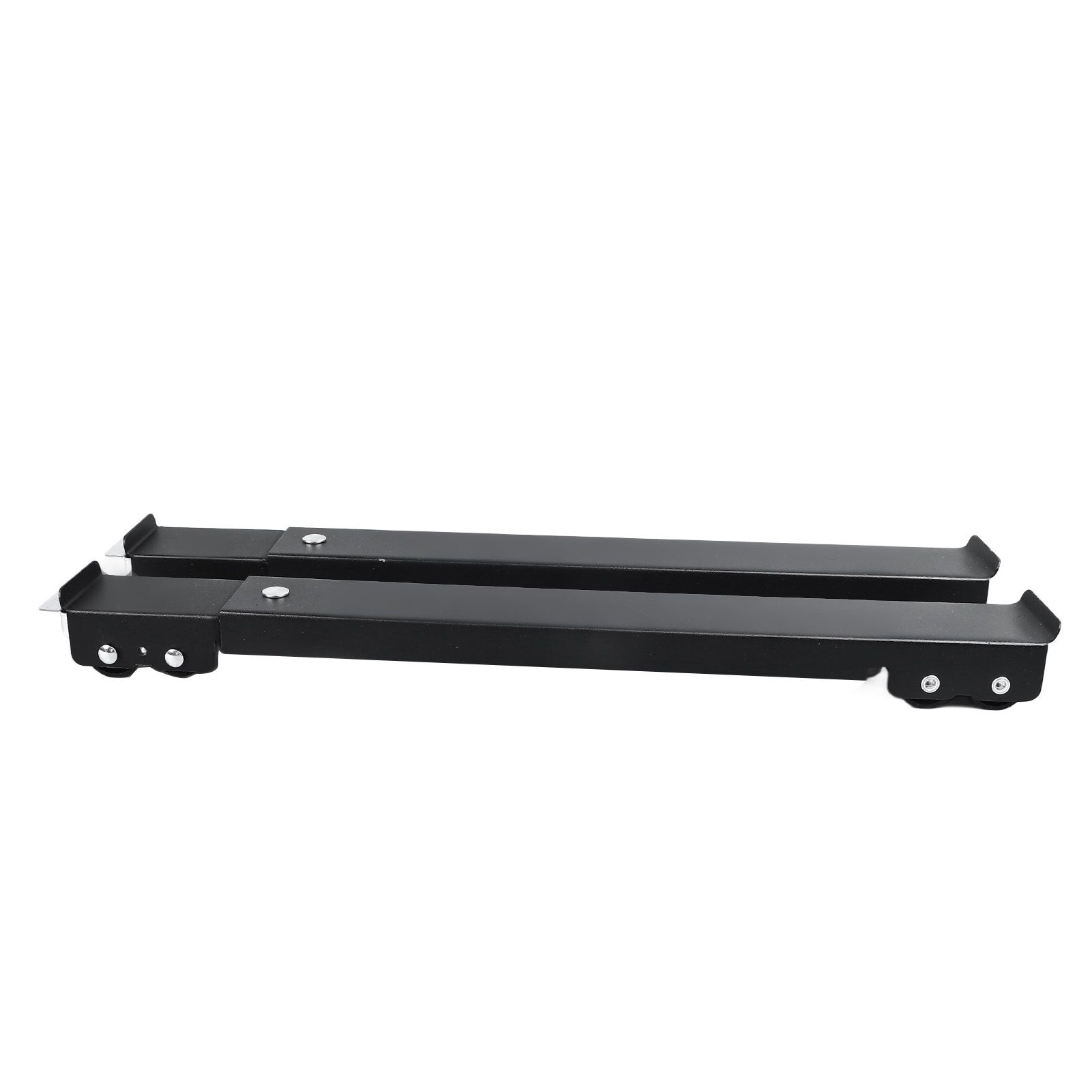 Heavy Duty Extendable Appliance Rollers Mobile Washing Machine Base Furniture Washing Machine Dolly with 24 Roller Brake Black - Image 4