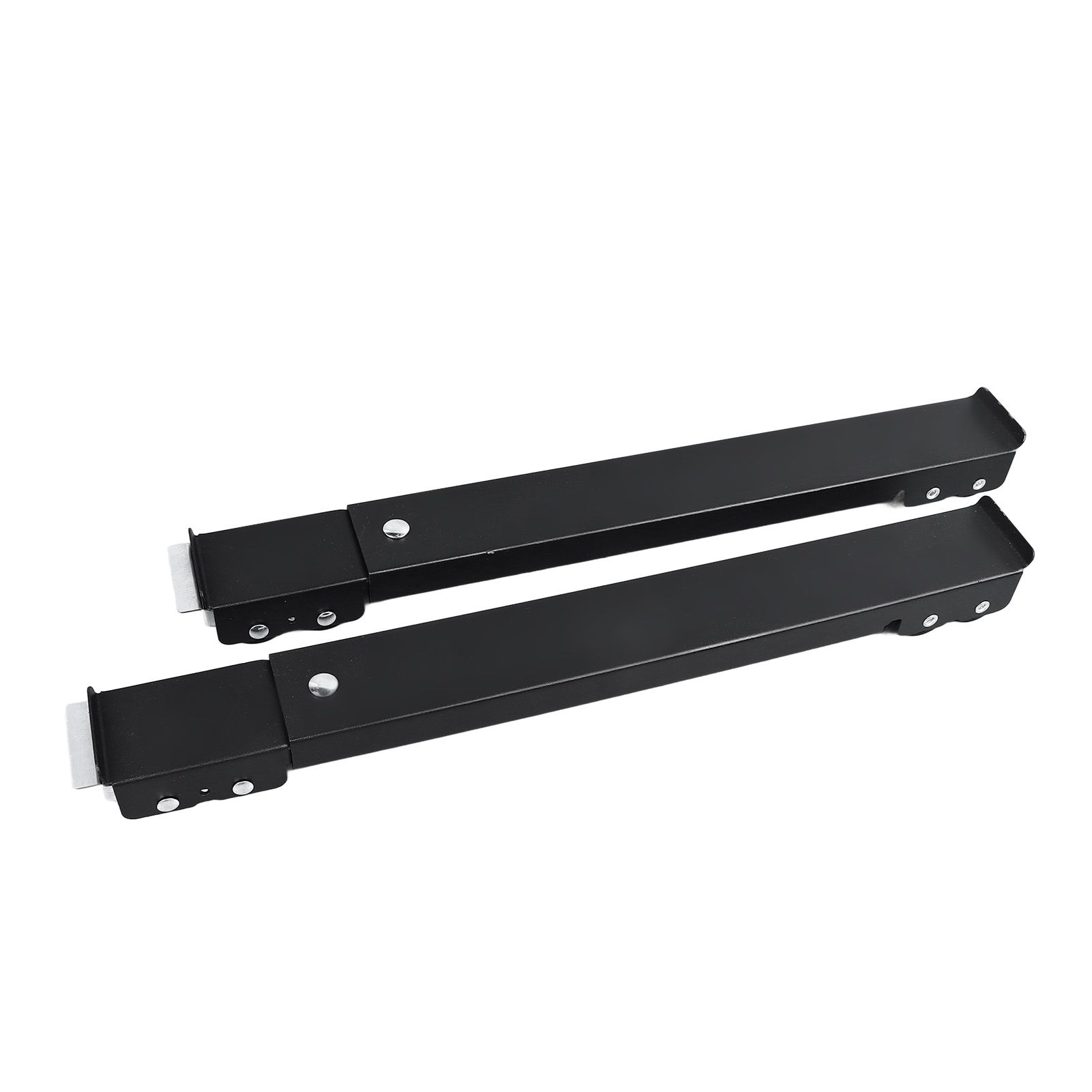 Heavy Duty Extendable Appliance Rollers Mobile Washing Machine Base Furniture Washing Machine Dolly with 24 Roller Brake Black - Image 6