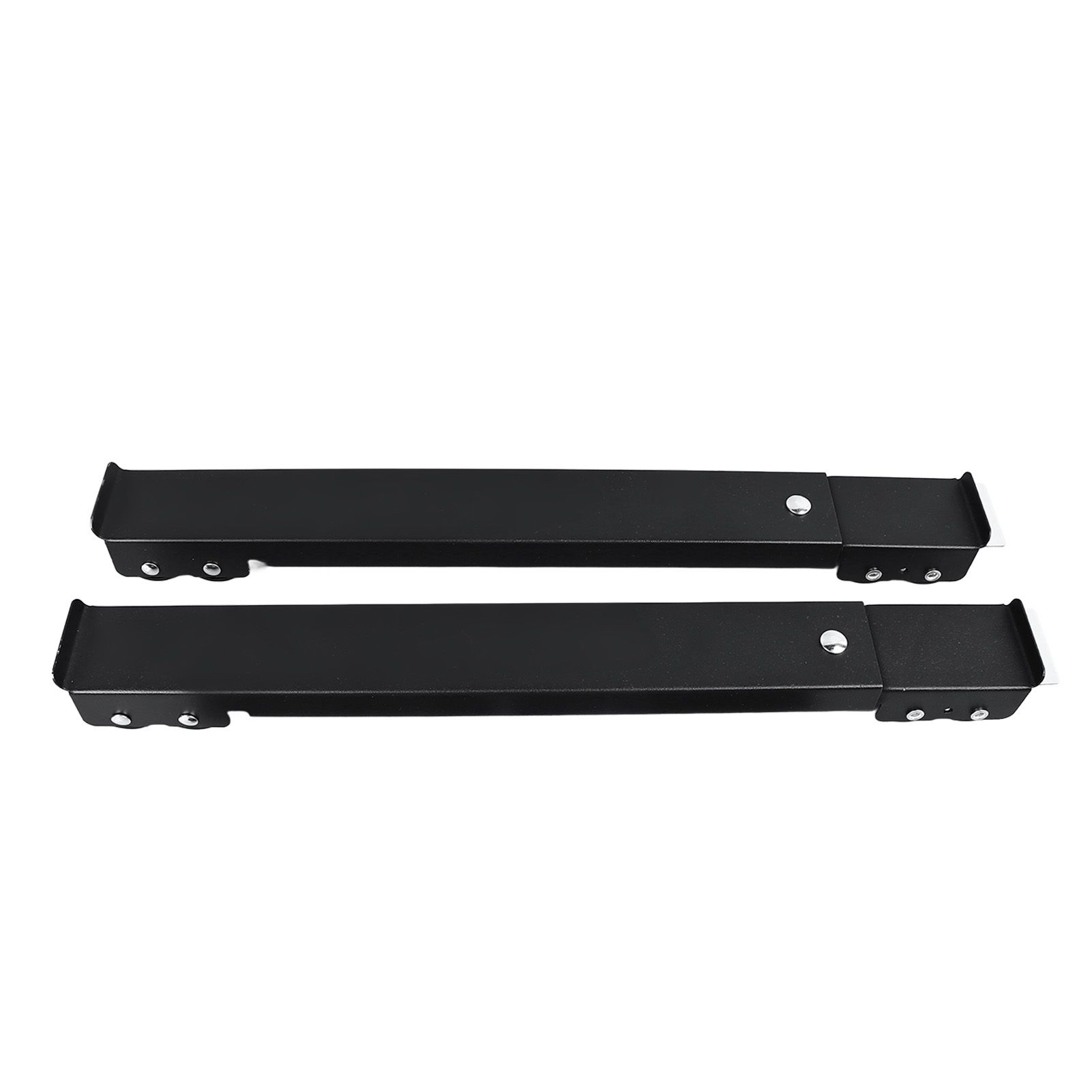 Heavy Duty Extendable Appliance Rollers Mobile Washing Machine Base Furniture Washing Machine Dolly with 24 Roller Brake Black - Image 7