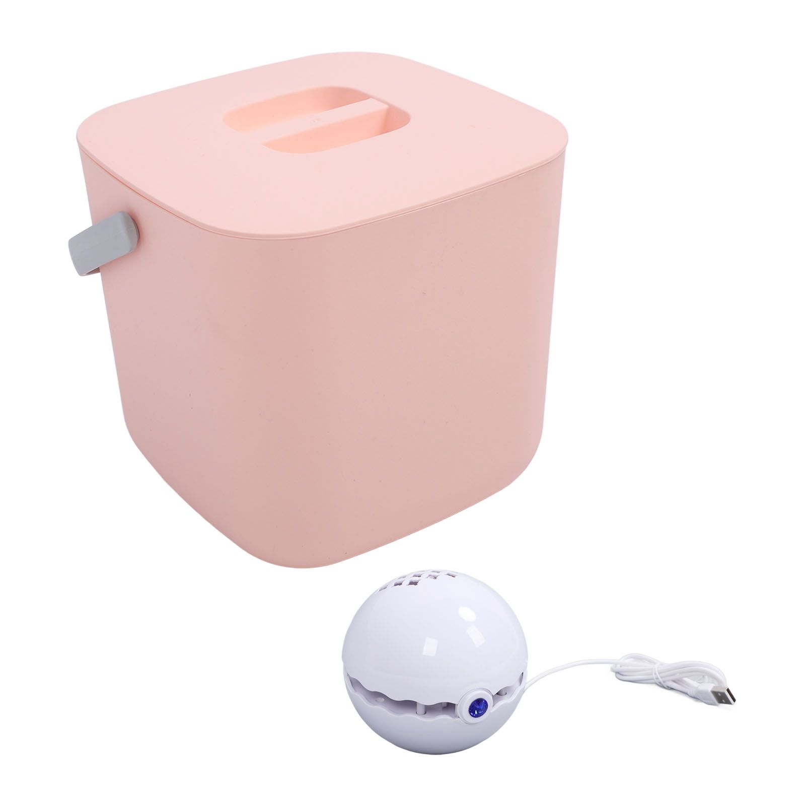 Mini Sink Dishwasher Portable Auto Shutdown Efficient USB Dish Washing Machine for Home Kitchen Pink Bucket - Image 8