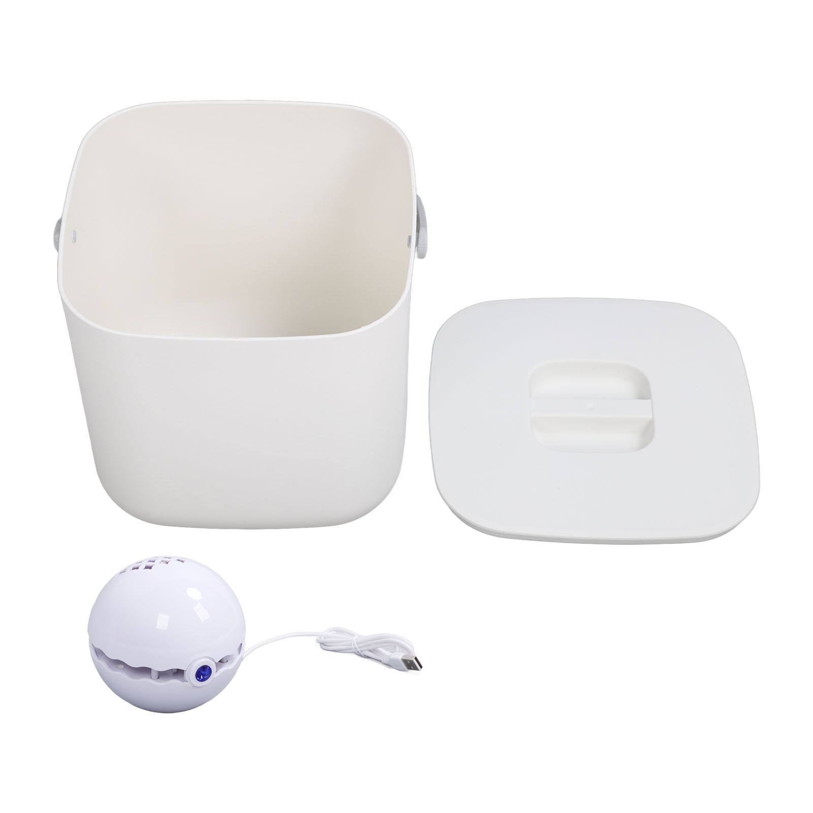 Mini Sink Dishwasher Portable Auto Shutdown Efficient USB Dish Washing Machine for Home Kitchen White Bucket - Image 8