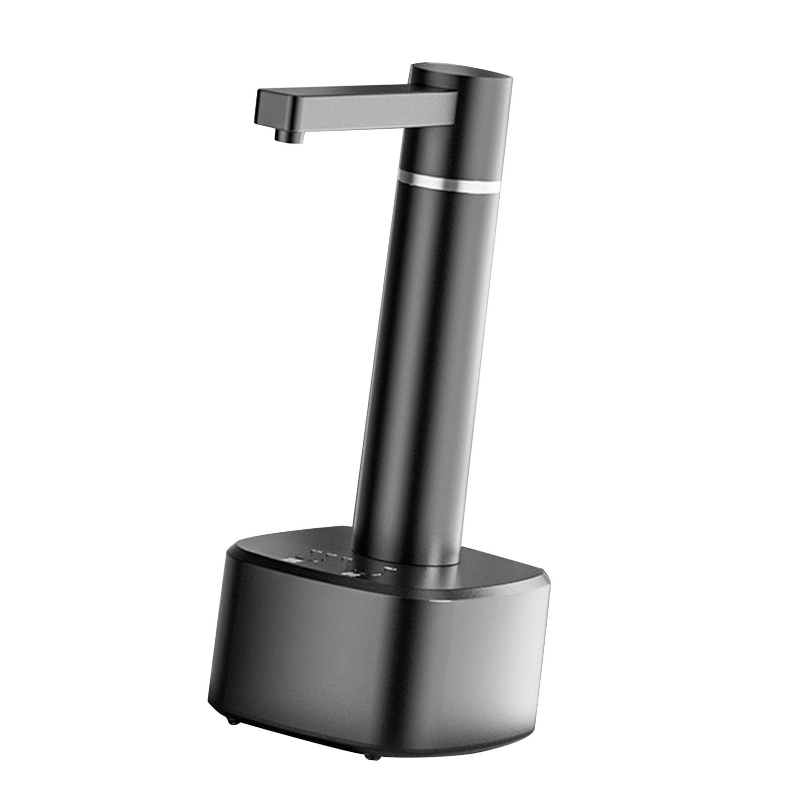 Automatic Drinking Water Bottle Pump Compact Lightweight Smart Highly Efficient Electric Water Dispenser for Home Black - Image 2