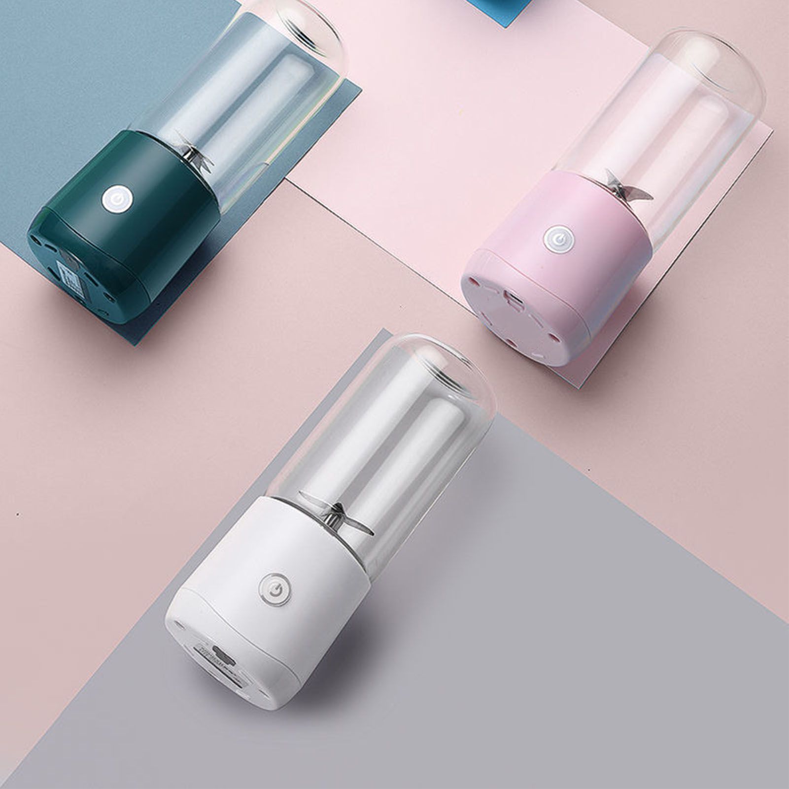 Portable Juicer Blender Rechargeable 380ml 8 Knives Multifunctional Mini Juices Extractor Squeezer for Home Use - Image 7
