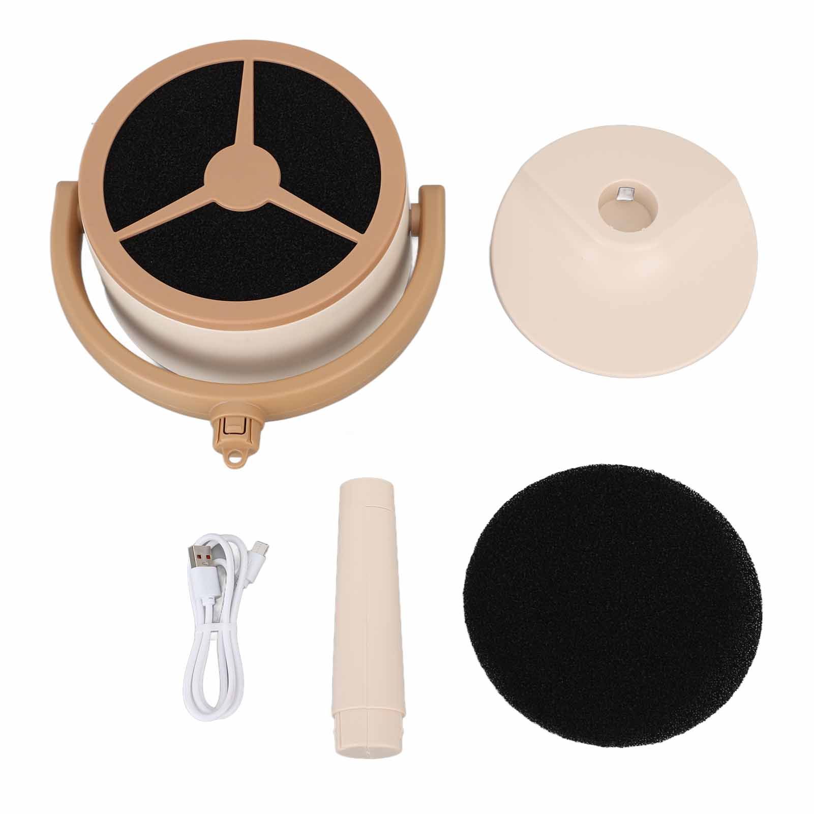 Portable Range Hood Efficient Filtration Strong Adsorption Low Noise Rechargeable Portable Kitchen Exhaust Fan for Family Dinner Outdoor Barbecue - Image 1