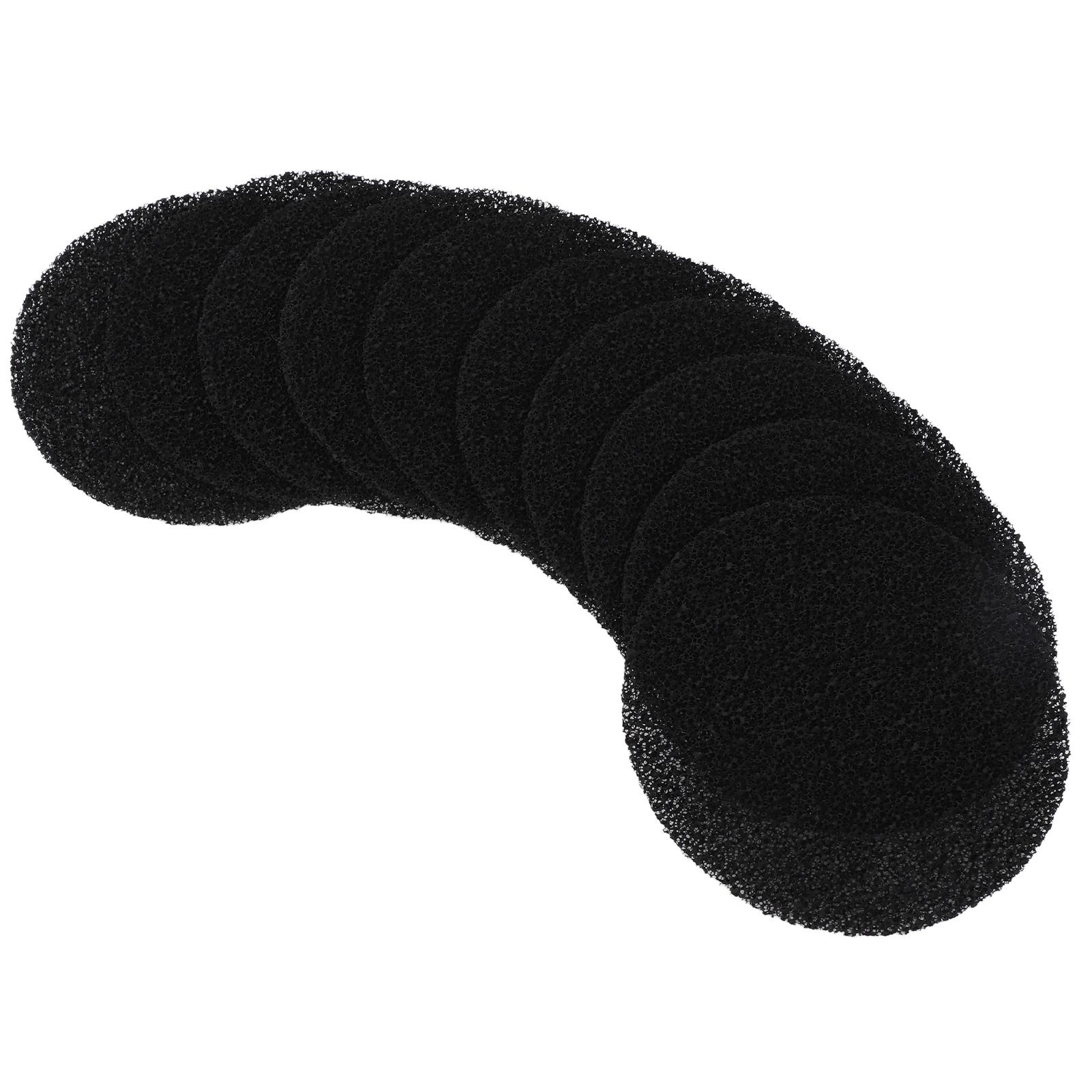 10pcs Mini Desktop Range Hood Filter Sponge Kitchen Range Hood Activated Carbon Filter Sponge Pad - Image 3
