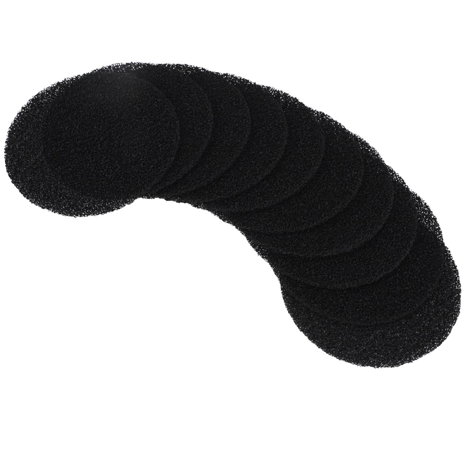 10pcs Mini Desktop Range Hood Filter Sponge Kitchen Range Hood Activated Carbon Filter Sponge Pad - Image 6