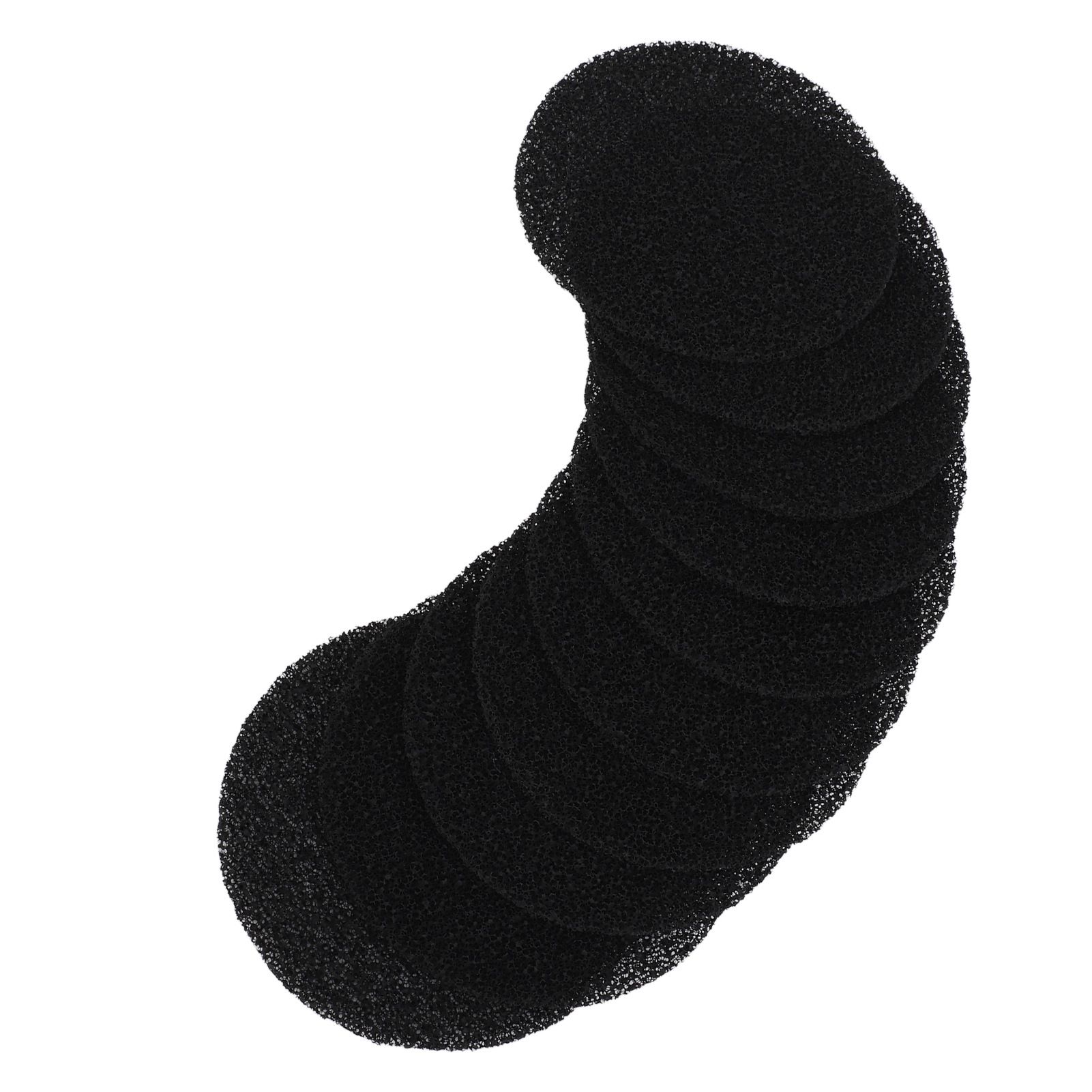 10pcs Mini Desktop Range Hood Filter Sponge Kitchen Range Hood Activated Carbon Filter Sponge Pad - Image 7
