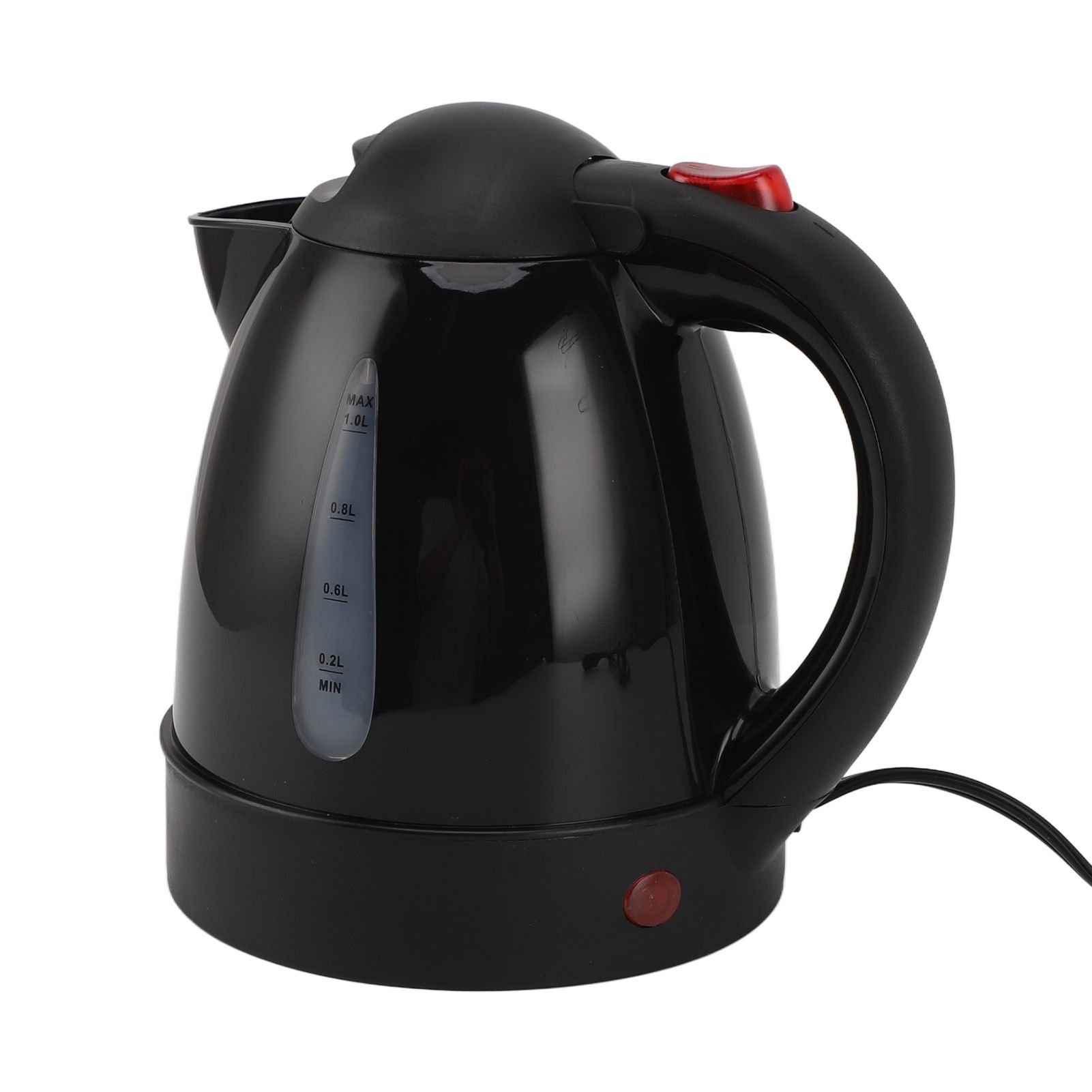 250W Portable Car Electric Kettle with Cigarette Lighter Road Trip 24V Truck Heated Water Tea Coffee Kettle Auto Shut Off 1000ml Black - Image 8