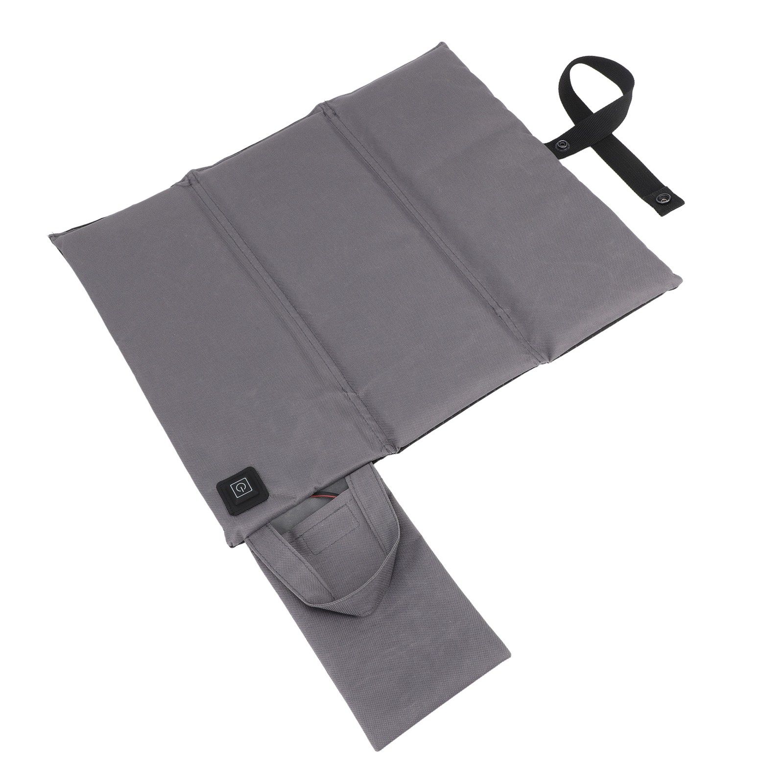 Heated Chair Cushion 3 Temperature Adjustable USB Warm Chair Pad Portable Foldable Heated Cushion for Office Fishing Stadium - Image 5