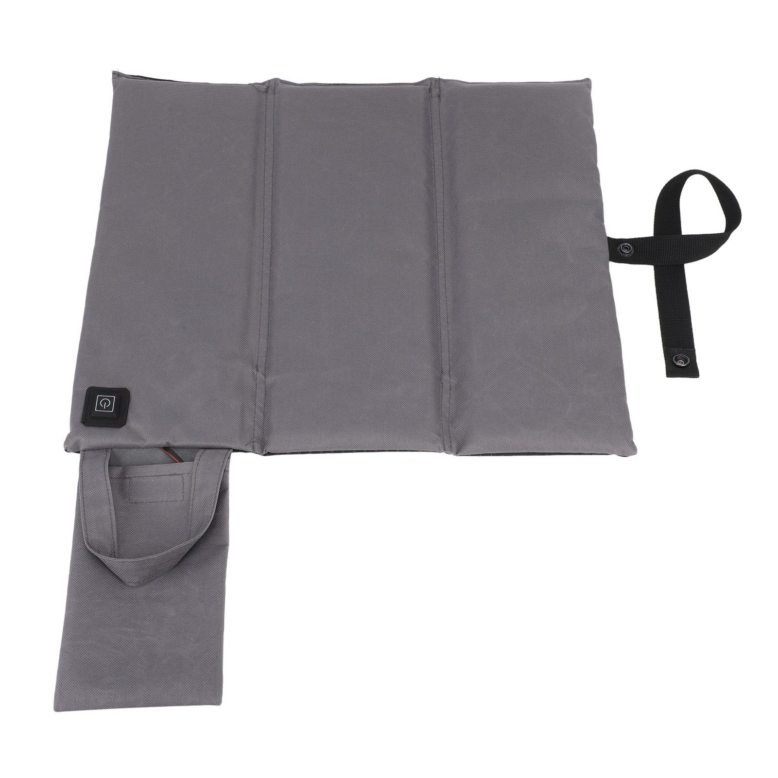 Heated Chair Cushion 3 Temperature Adjustable USB Warm Chair Pad Portable Foldable Heated Cushion for Office Fishing Stadium - Image 6
