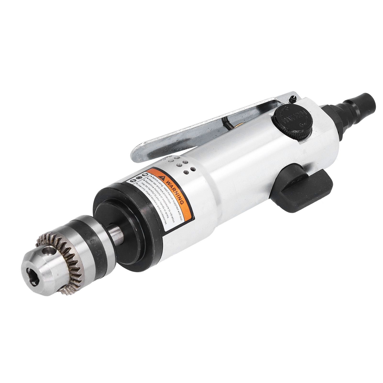 3/8in Chuck Pneumatic Drill StraightType Multifunctional RustProof Durable Industrial Air Drill - Image 2