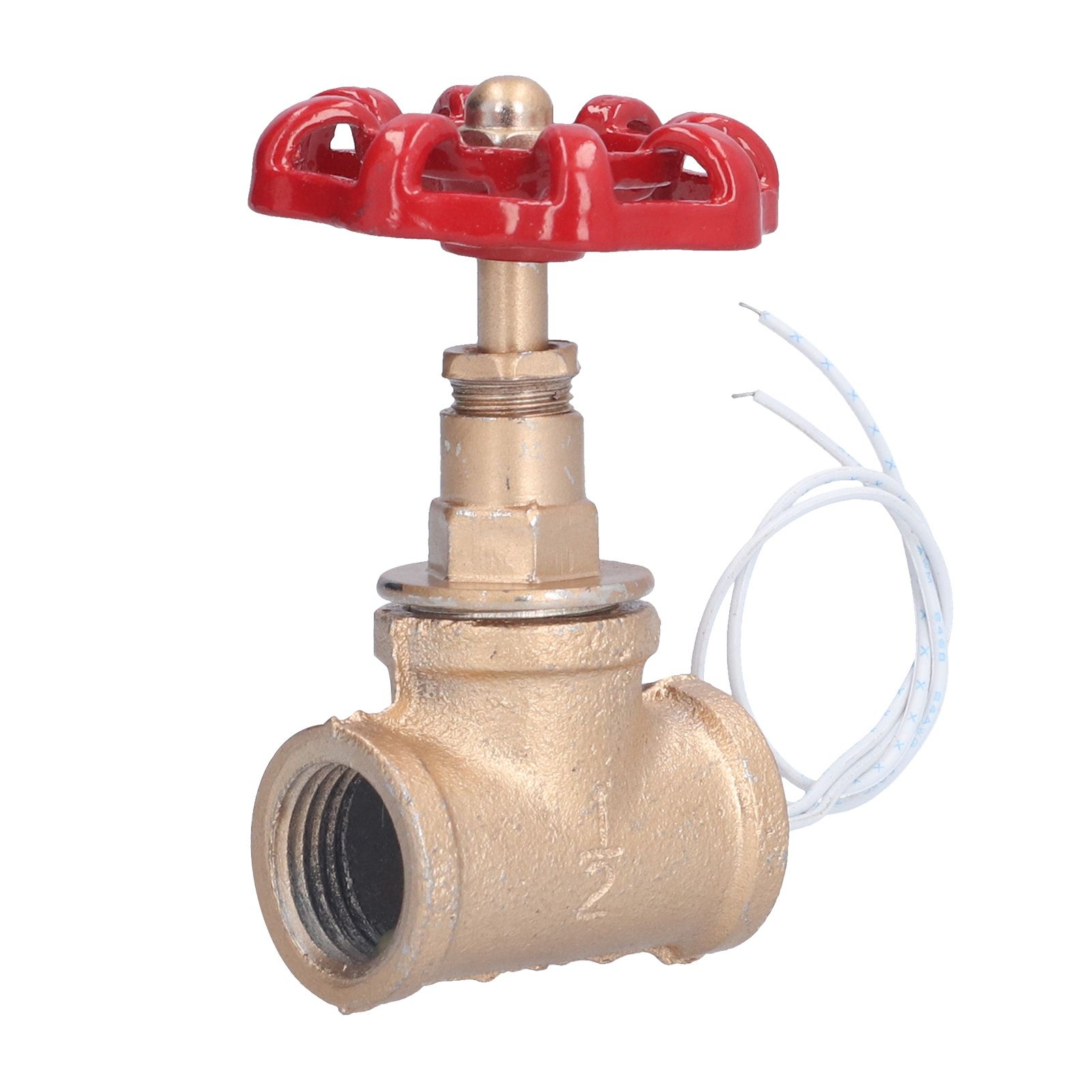 Vintage Steampunk 1/2in Stop Valve Tee Industrial Light Switch with Wire for Pipe Light Fixtures - Image 5