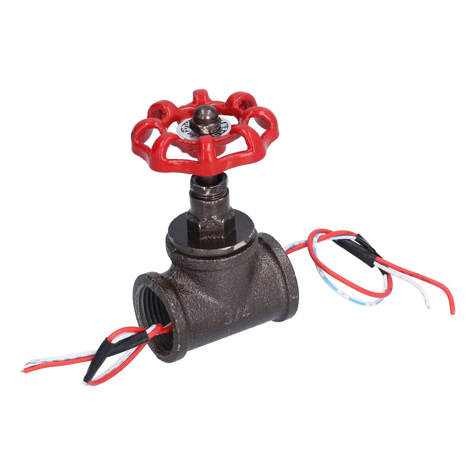 Vintage 3/4in Stop Valve Rotating Light Switch with Electric Wire for Steampunk Lamps Table Lamps - Image 3