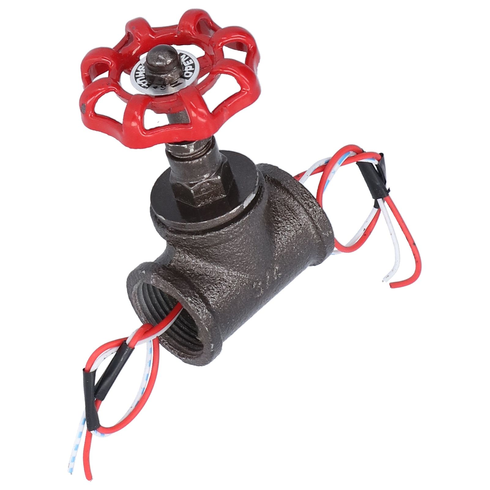 Vintage 3/4in Stop Valve Rotating Light Switch with Electric Wire for Steampunk Lamps Table Lamps - Image 6