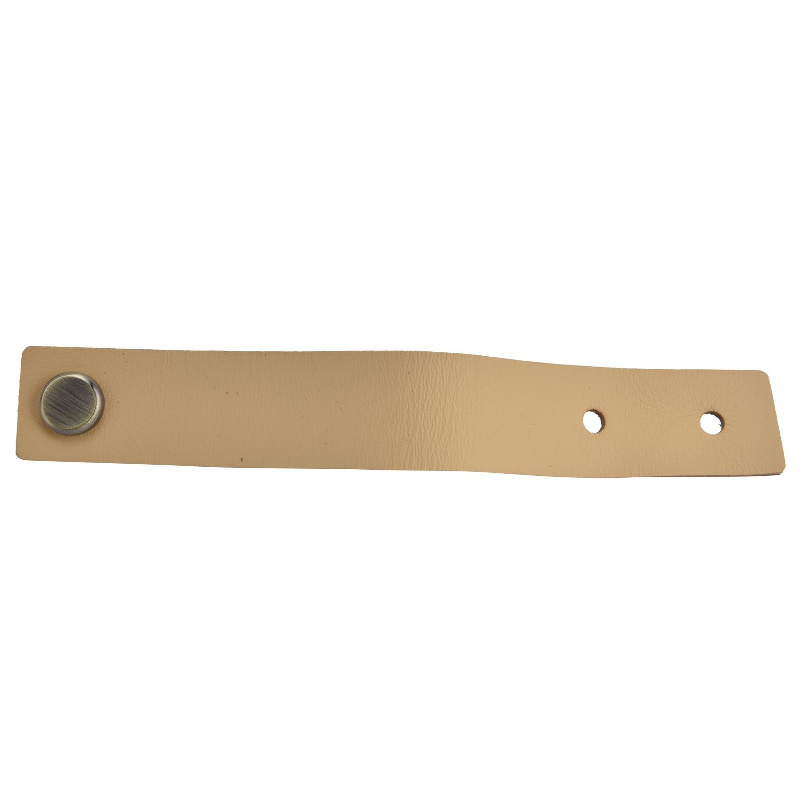 Artificial Leather Luggage Handle Modern Single Hole Concealed Cabinet Pull for Door WardrobeLight Brown - Image 6