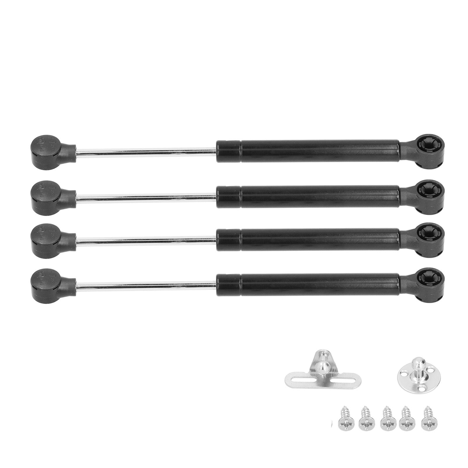 4Set Cabinet Door Lift Support Aluminum Alloy 80N Air Spring Strut Gas Strut Support Rod - Image 1