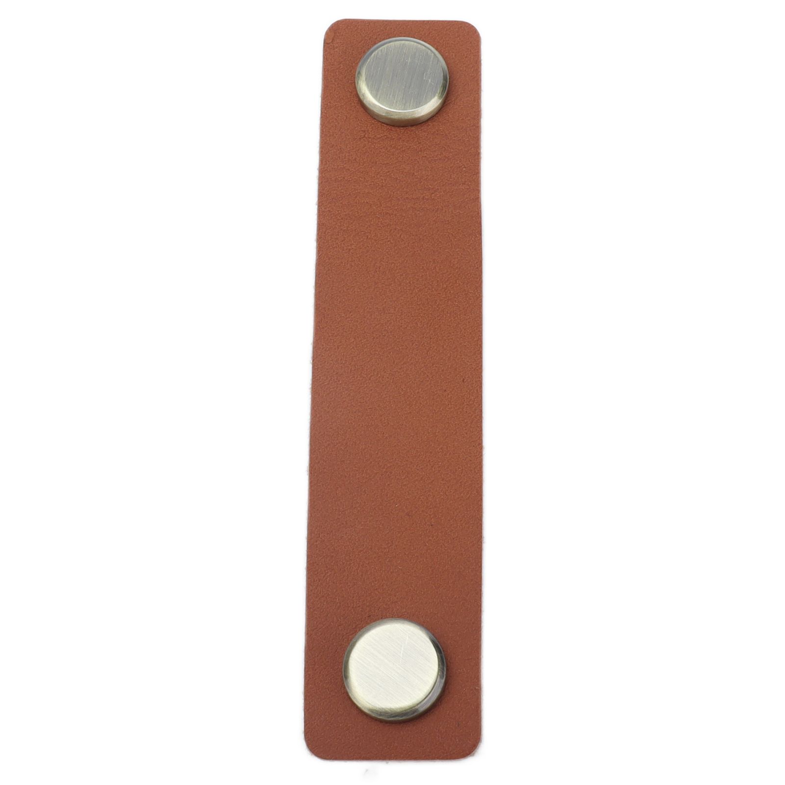 PU Leather Drawer Pulls Anticollision Wear Resistant European Exquisite Modern Simple Cabinet HandleBrown - Image 3