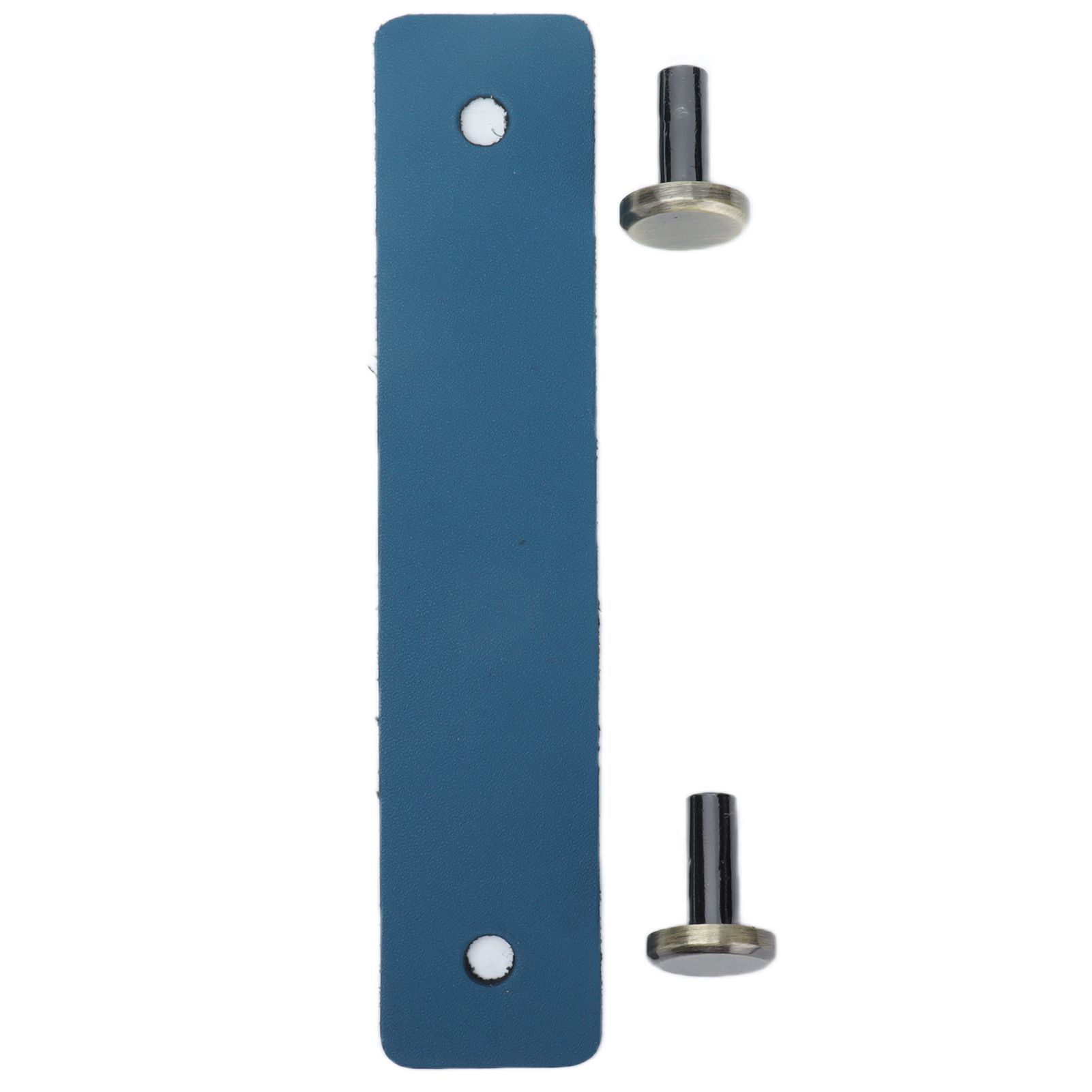 PU Leather Drawer Pulls Anticollision Wear Resistant European Exquisite Modern Simple Cabinet HandleBlue - Image 1