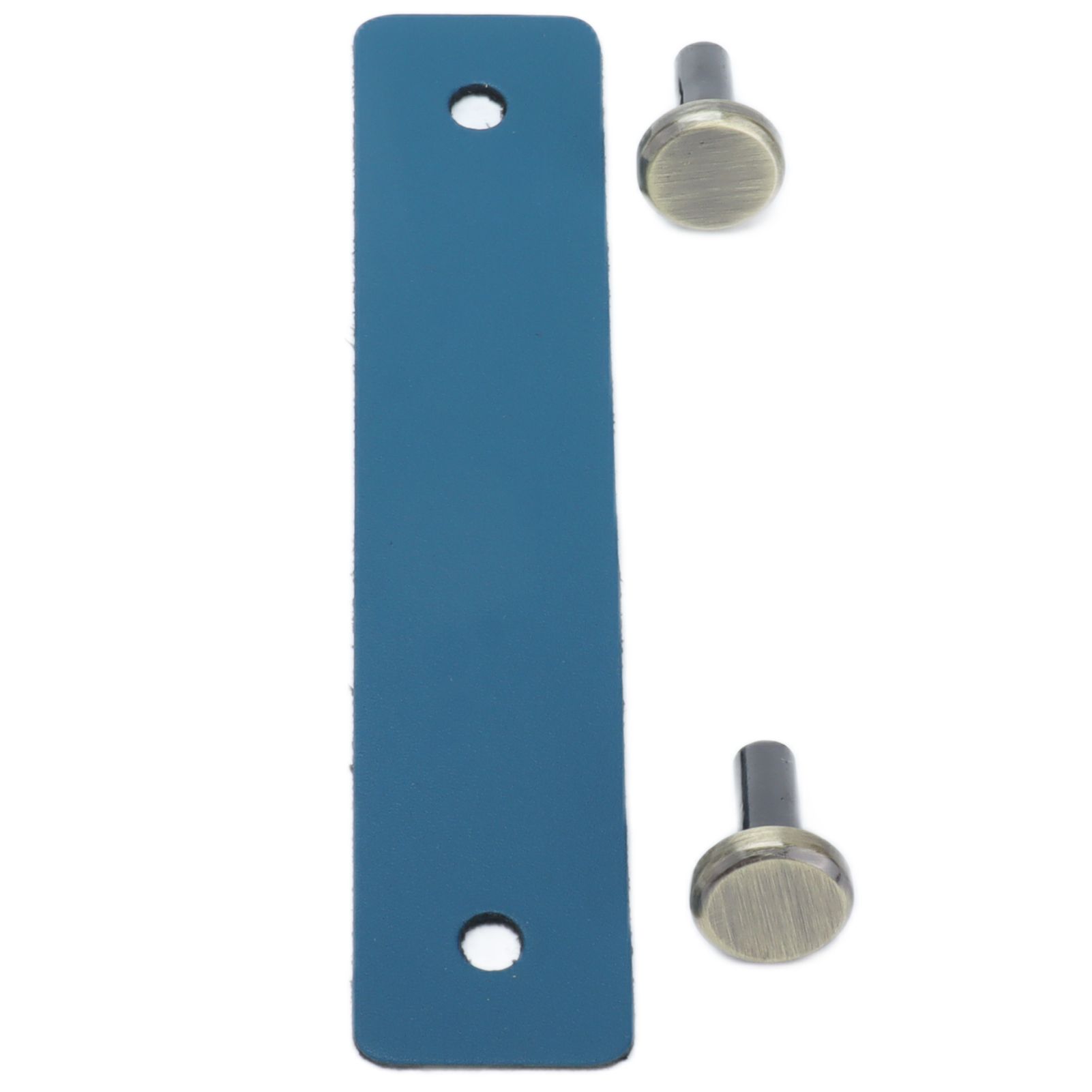 PU Leather Drawer Pulls Anticollision Wear Resistant European Exquisite Modern Simple Cabinet HandleBlue - Image 2