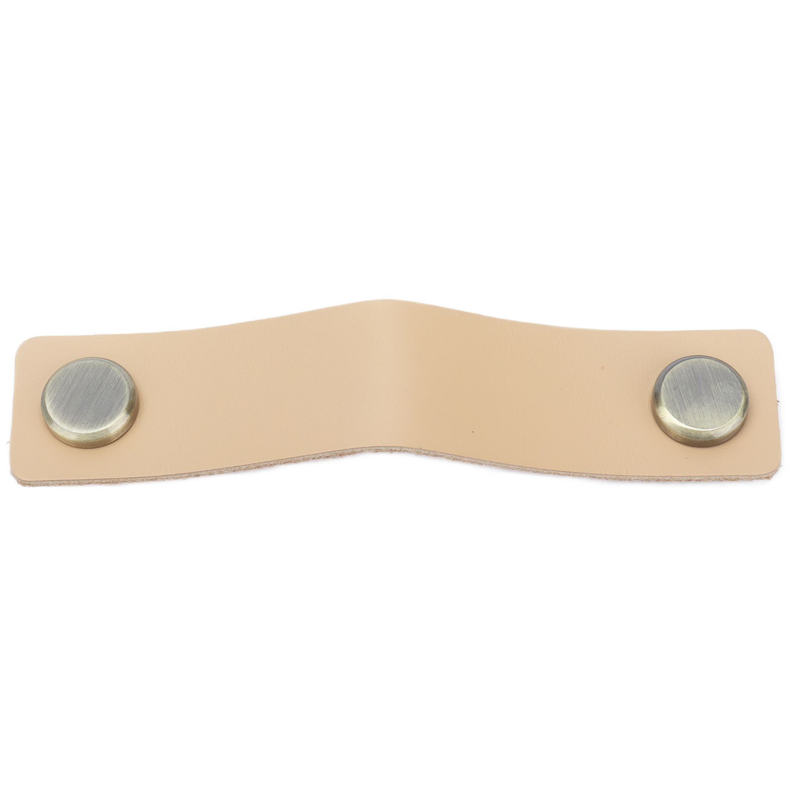 PU Leather Drawer Pulls Anticollision Wear Resistant European Exquisite Modern Simple Cabinet HandleLight Brown - Image 6