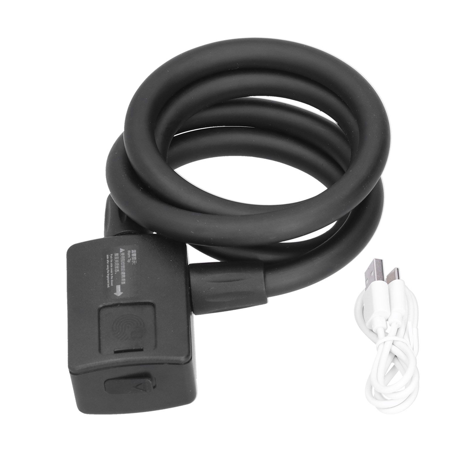 3.7V Electric Bike Lock Bluetooth Fingerprint Bike Lock with Waterproof and Dustproof Anti Theft for Cycling - Image 1