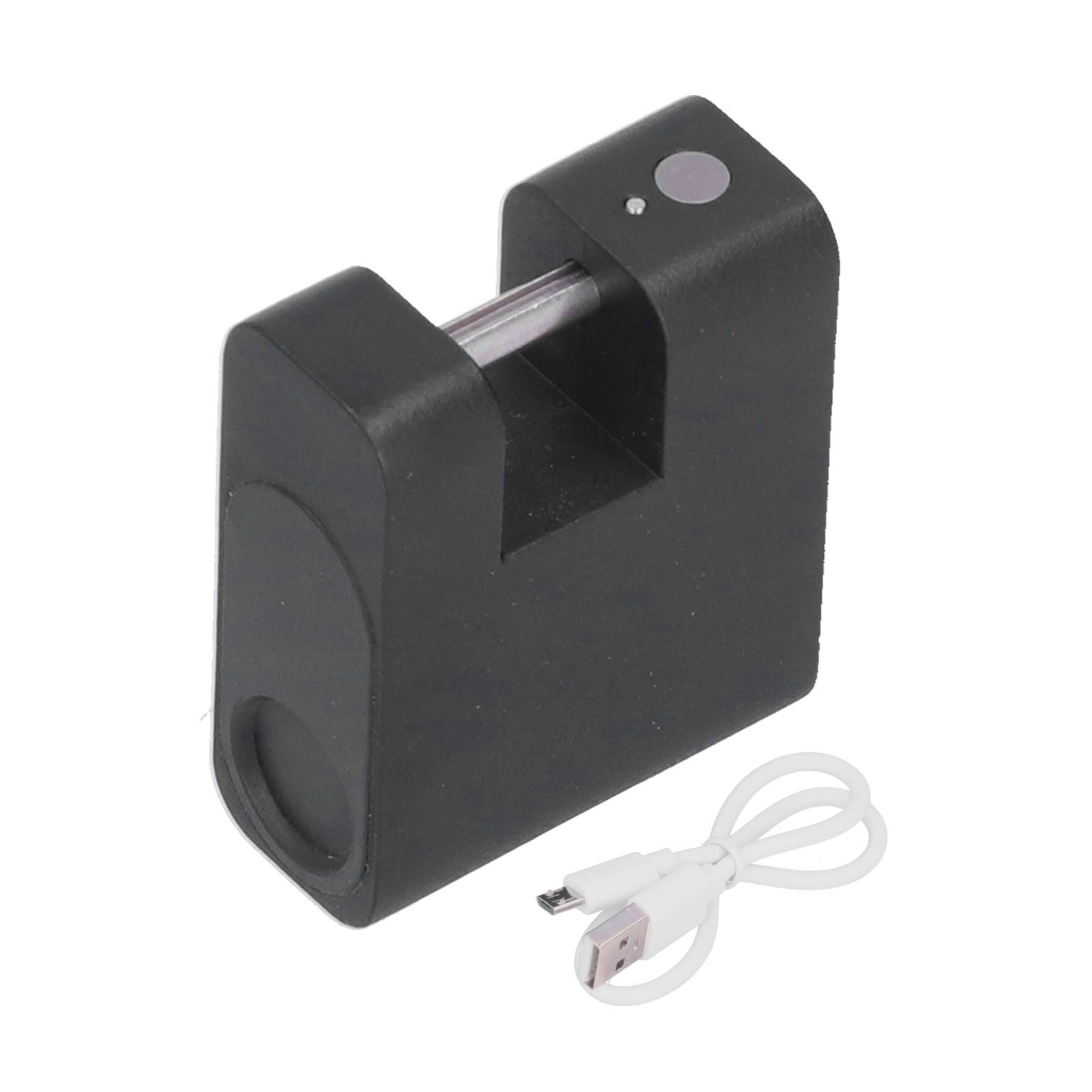 Fingerprint Padlock Anti Theft Electronic Lock for Suitcase Backpack Drawer Cabinet 3.7V Rechargeable Lithium Battery - Image 1