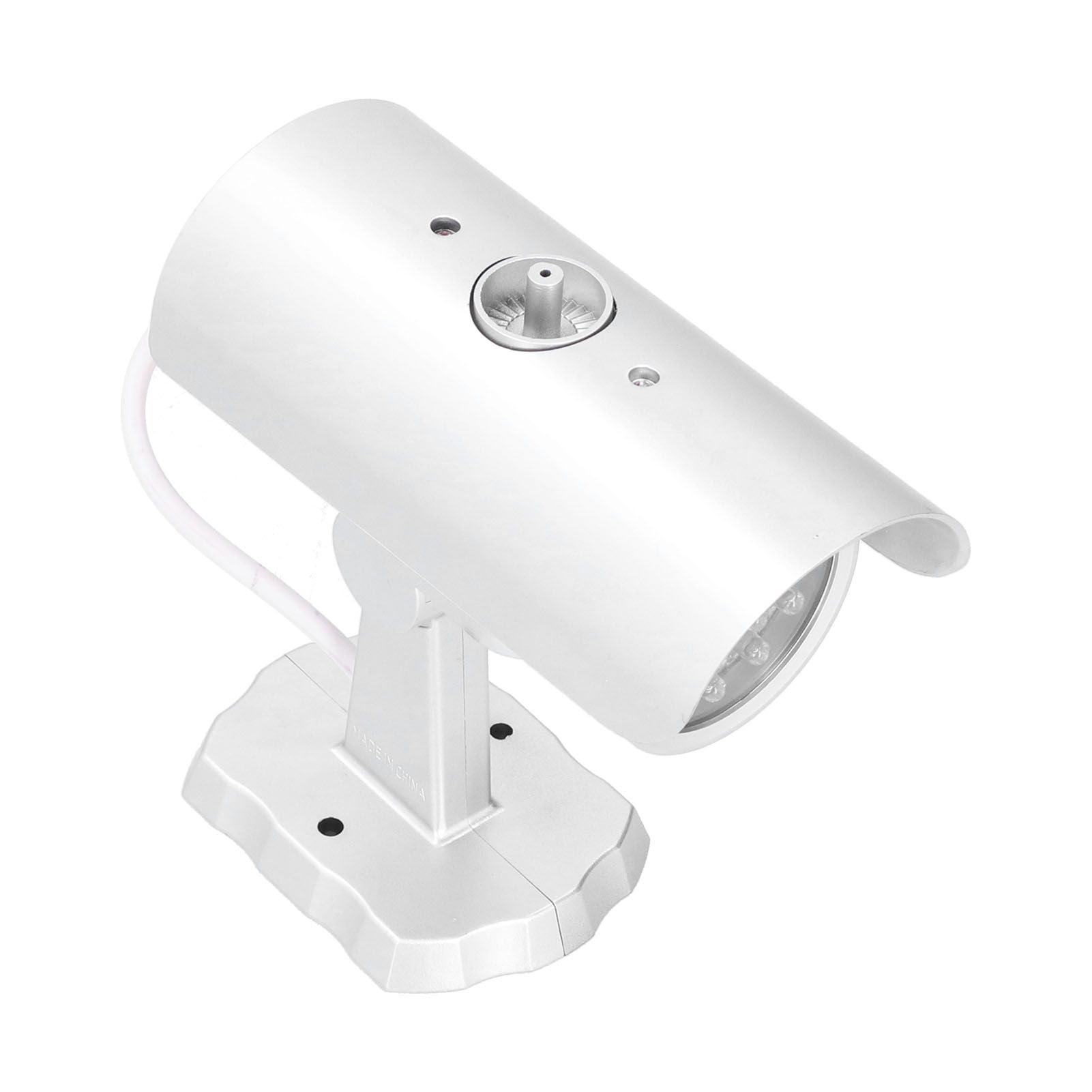 Simulation Camera Dummy Security Camera Monitor Fake Surveillance System with Flashing LED Light - Image 3