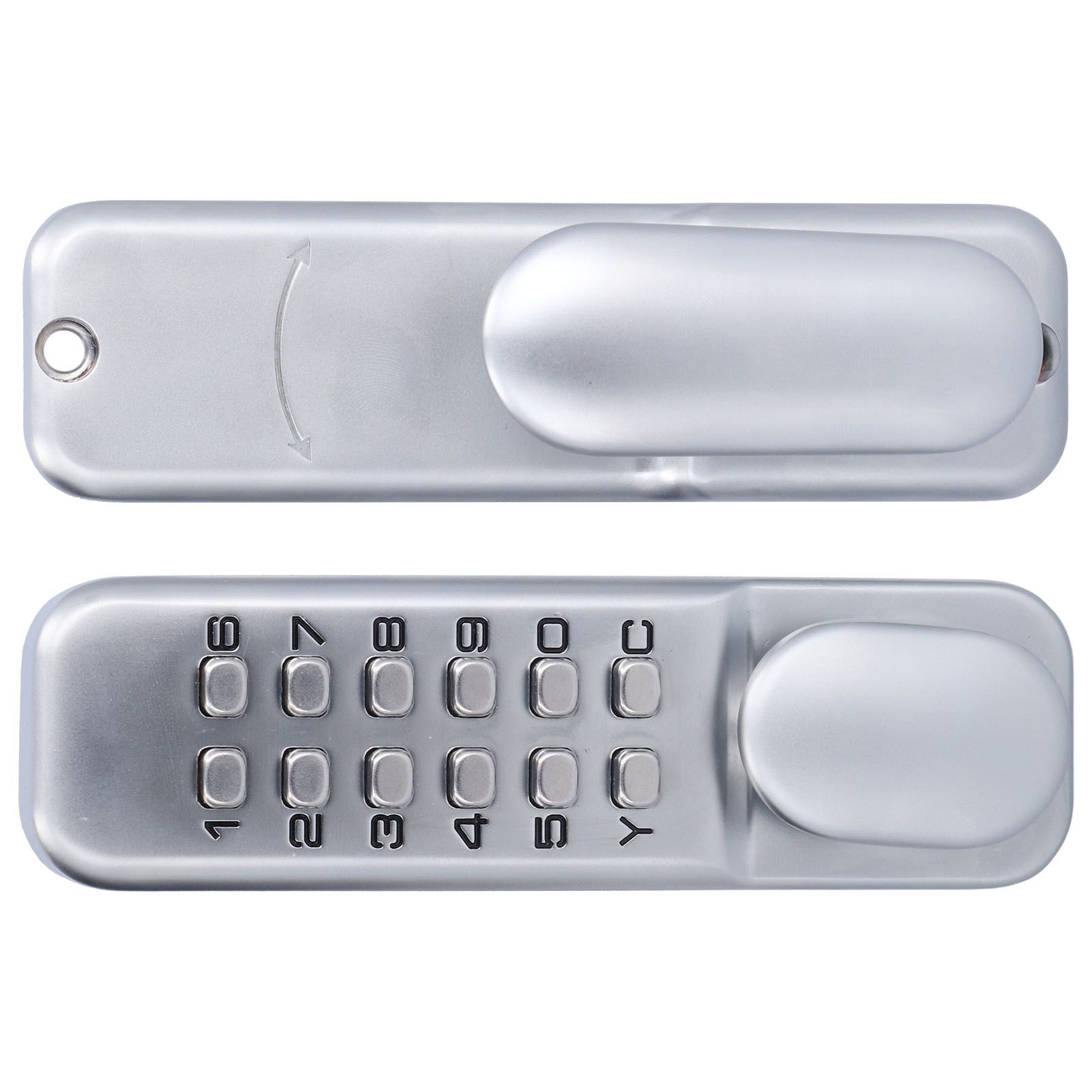 Waterproof Mechanical Password Lock Anti Theft Smart Combination Lock for Room Door Office Door - Image 3