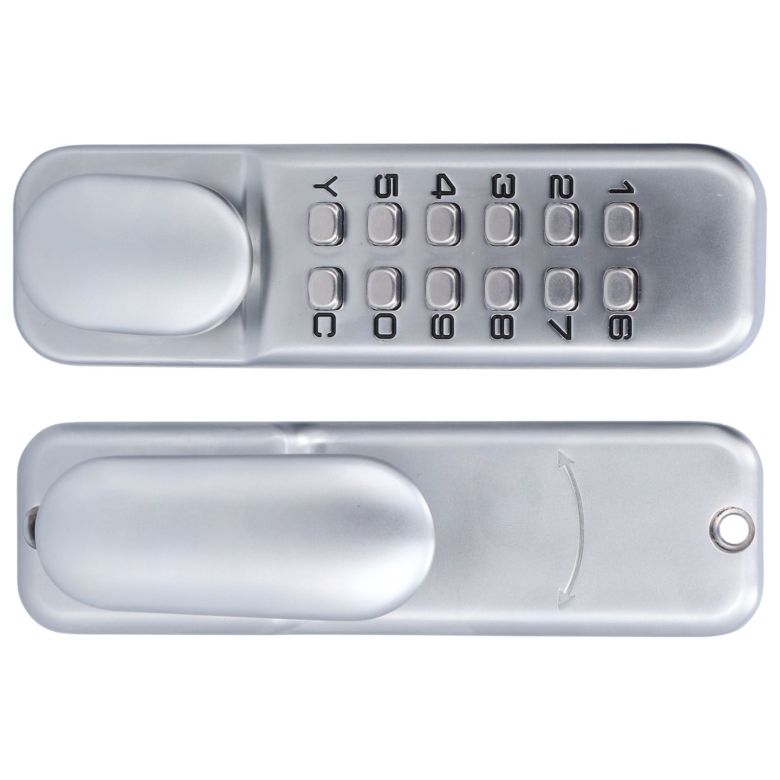 Waterproof Mechanical Password Lock Anti Theft Smart Combination Lock for Room Door Office Door - Image 4