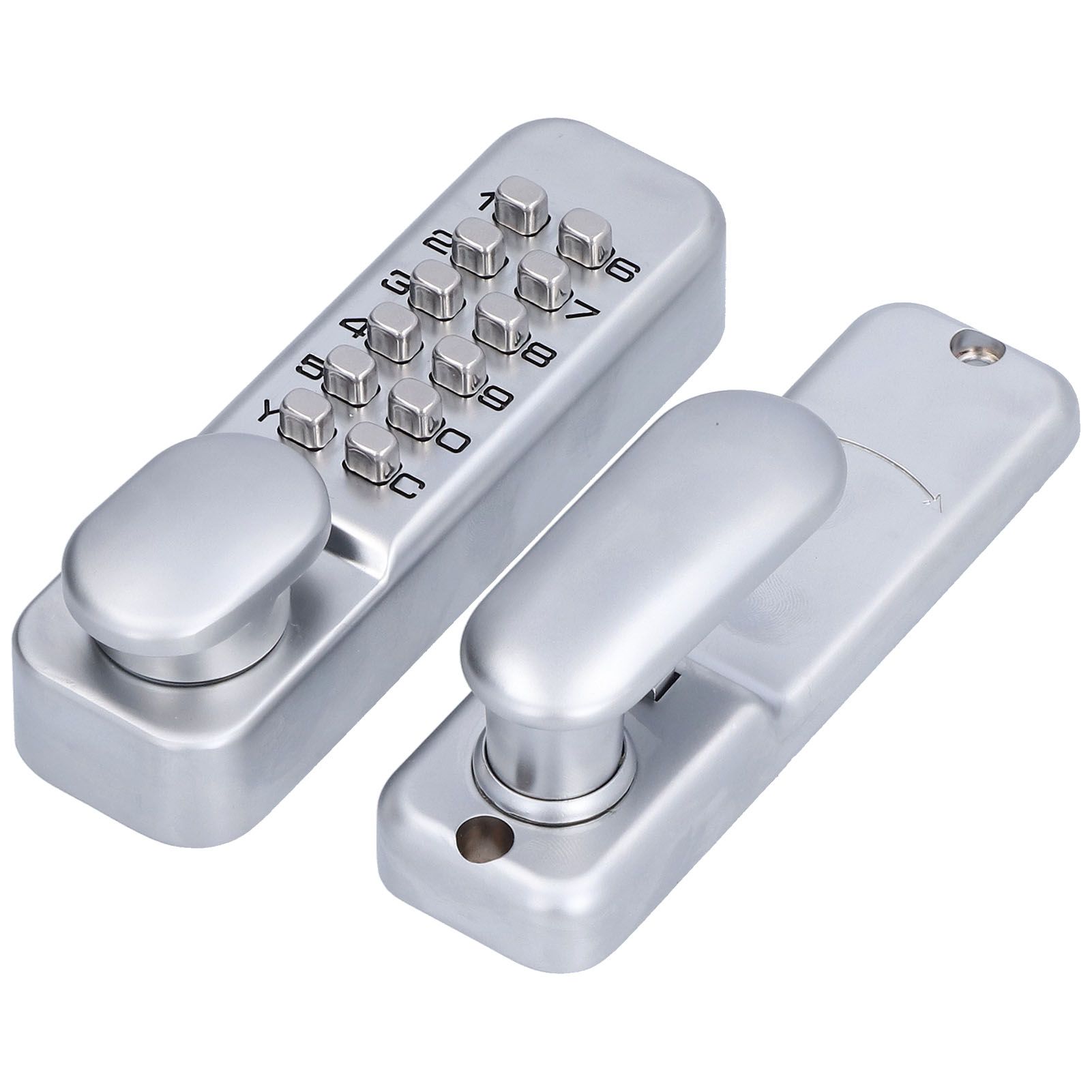 Waterproof Mechanical Password Lock Anti Theft Smart Combination Lock for Room Door Office Door - Image 5