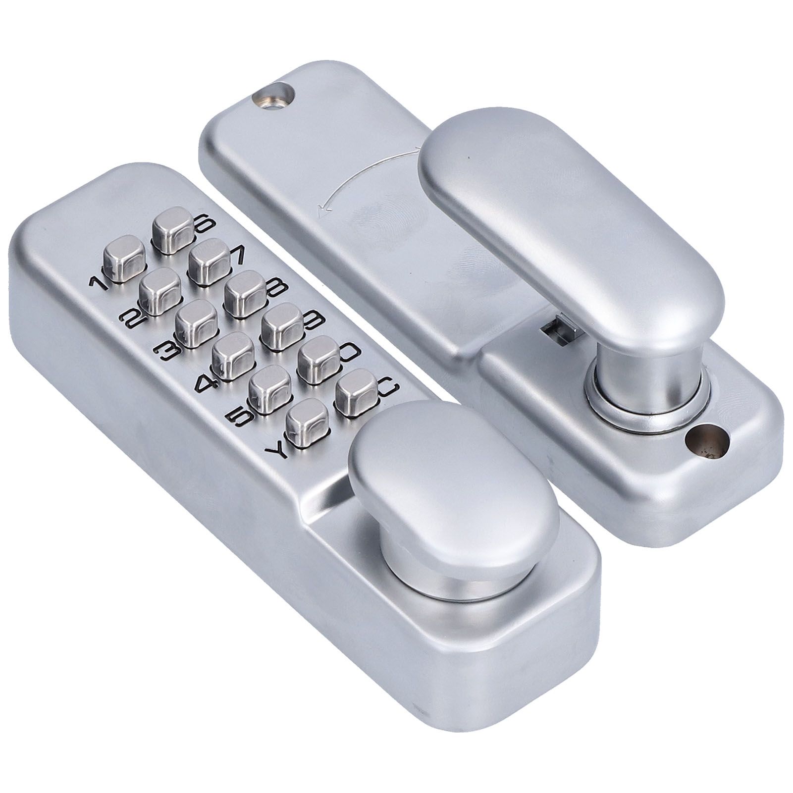 Waterproof Mechanical Password Lock Anti Theft Smart Combination Lock for Room Door Office Door - Image 6