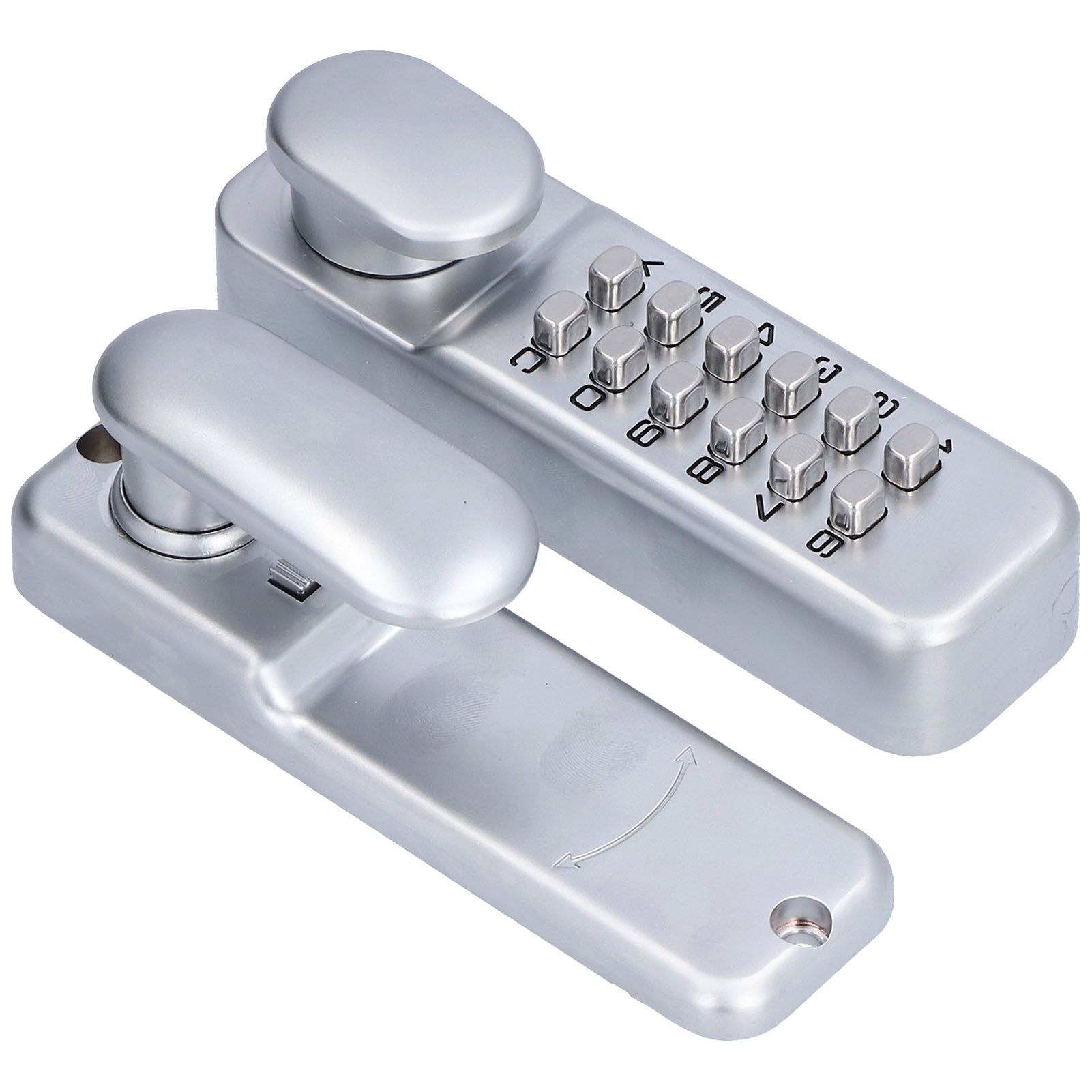 Waterproof Mechanical Password Lock Anti Theft Smart Combination Lock for Room Door Office Door - Image 7