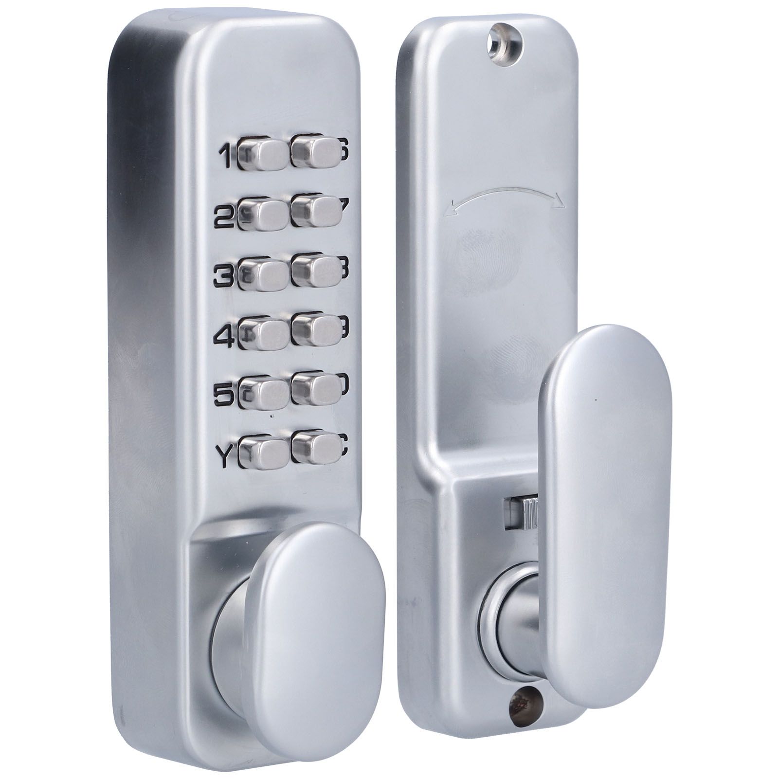 Waterproof Mechanical Password Lock Anti Theft Smart Combination Lock for Room Door Office Door - Image 8
