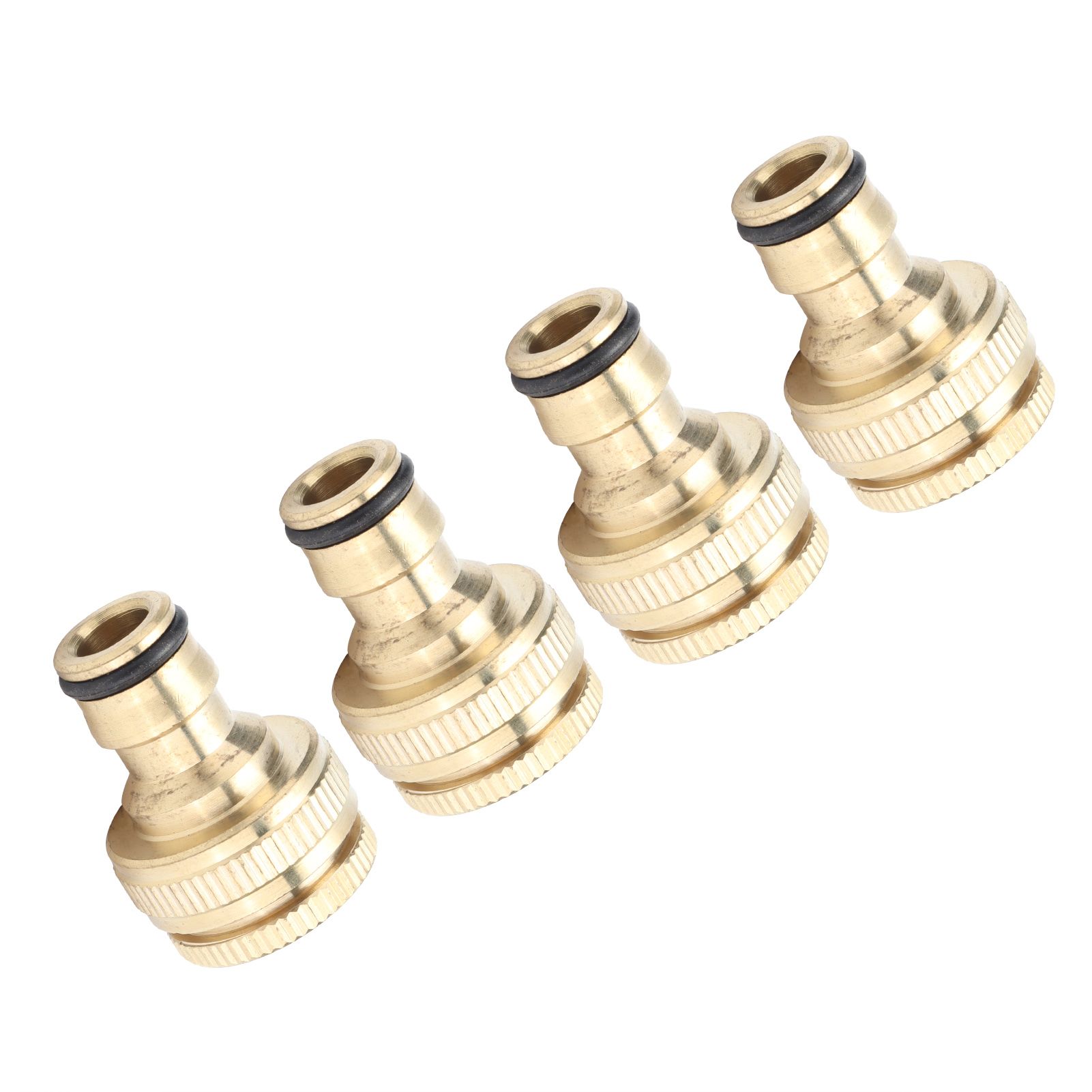 4PCS Faucet Joint 1/2in 3/4in Internal Thread Water Pipe Connector Brass Hose Adapter - Image 5