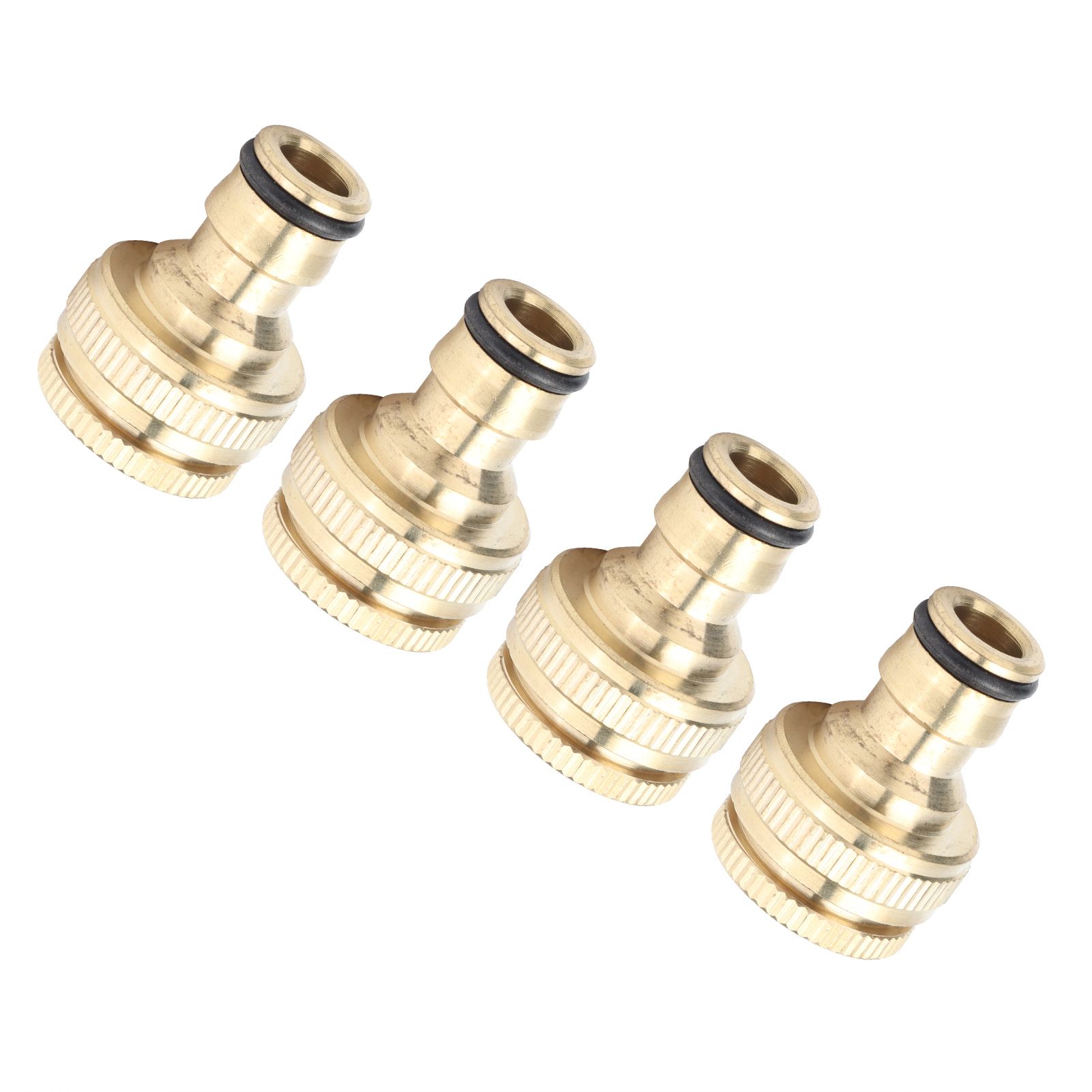4PCS Faucet Joint 1/2in 3/4in Internal Thread Water Pipe Connector Brass Hose Adapter - Image 6