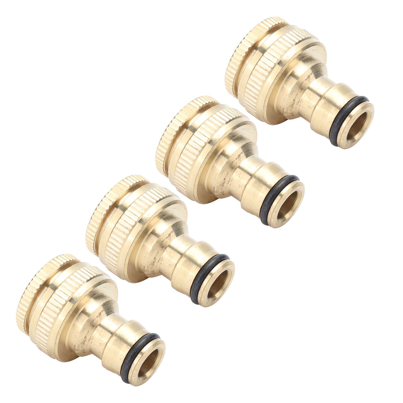 4PCS Faucet Joint 1/2in 3/4in Internal Thread Water Pipe Connector Brass Hose Adapter - Image 8