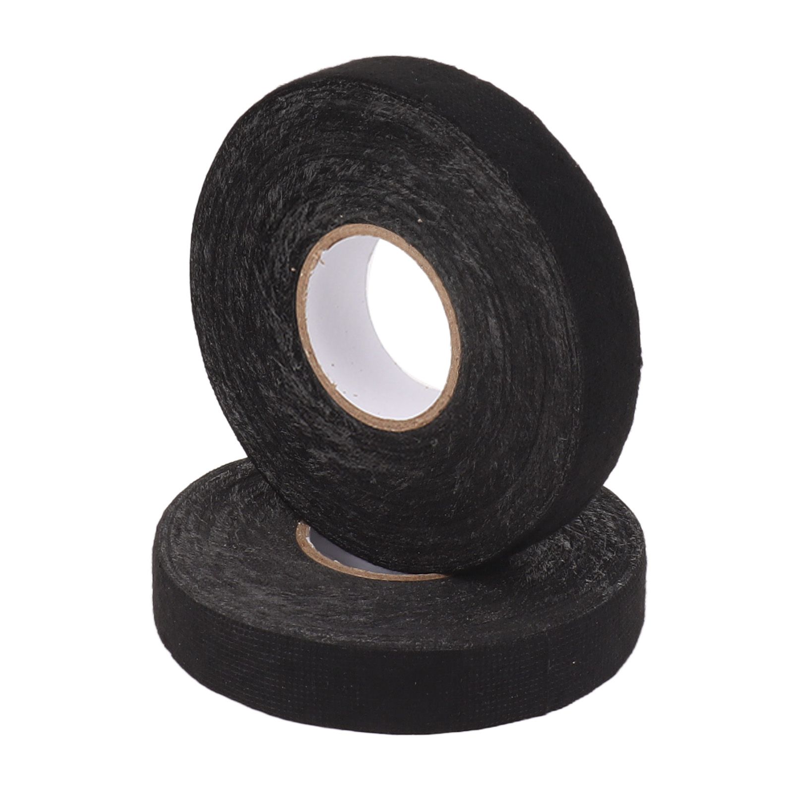 6pcs Cloth Tape Black Noise Damping Heat Proof Shock Absorbing Wear Proof Flame Retardant 19mmx25m Wire Harness Wrapping Tape for Car Engine - Image 7