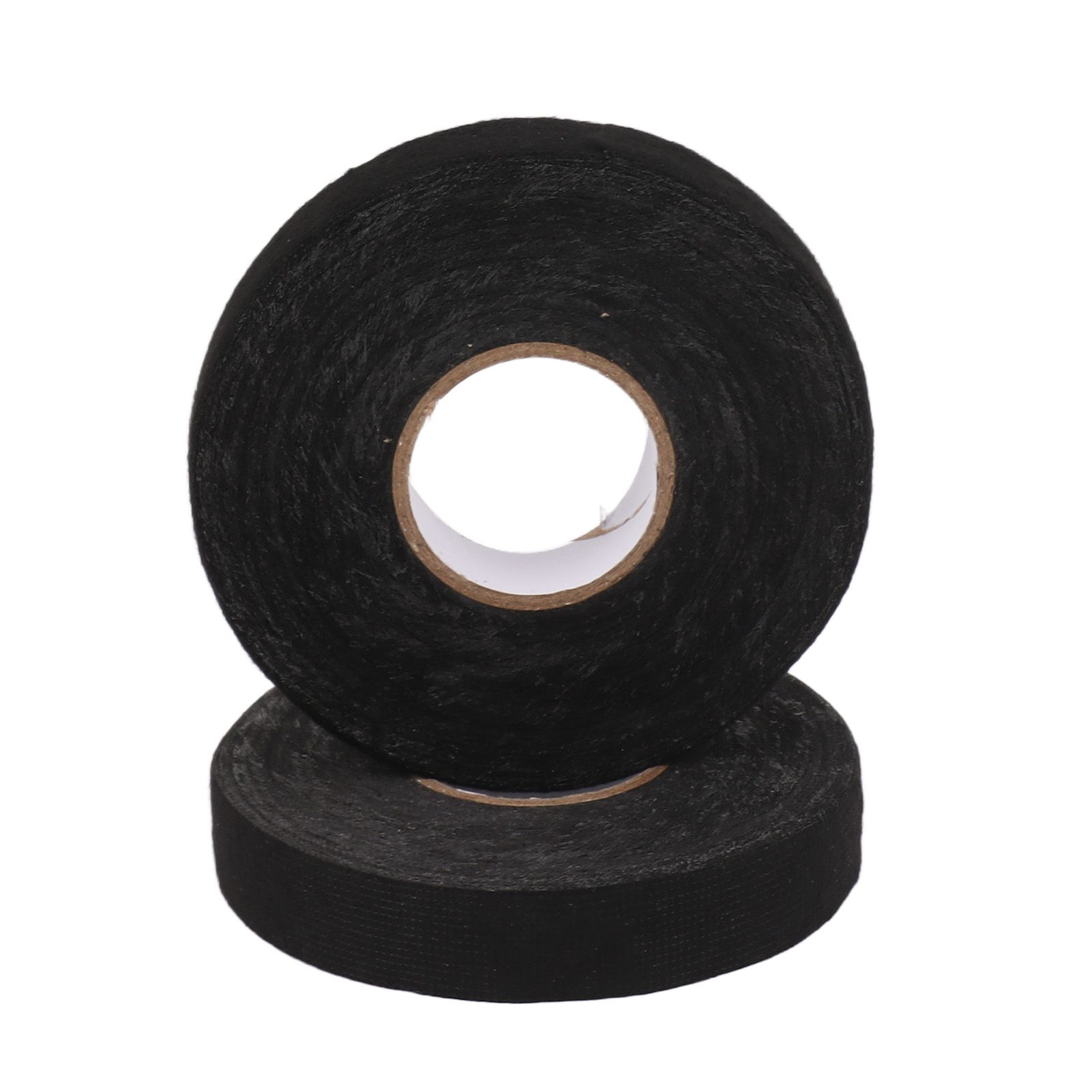6pcs Cloth Tape Black Noise Damping Heat Proof Shock Absorbing Wear Proof Flame Retardant 19mmx25m Wire Harness Wrapping Tape for Car Engine - Image 8