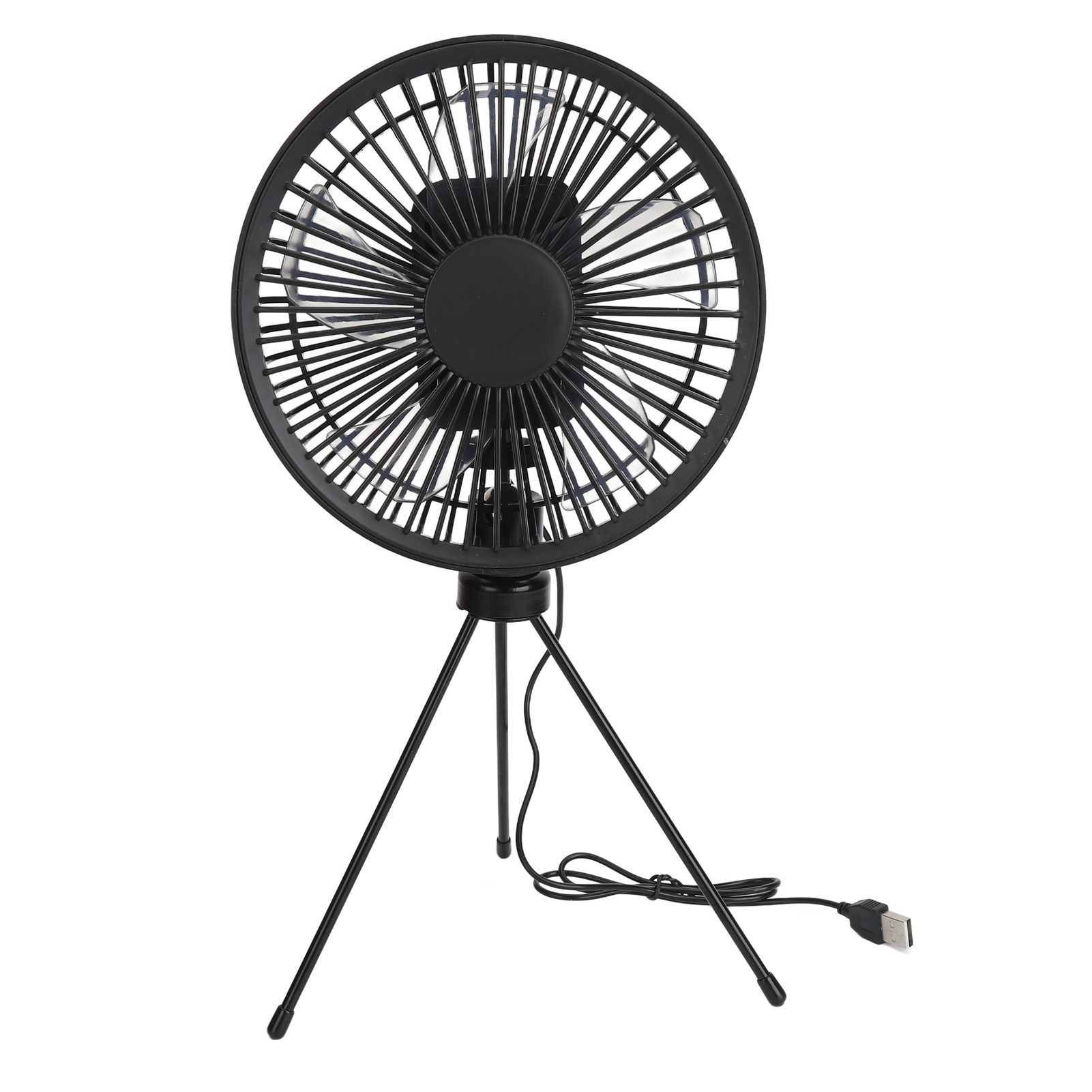 Solar Camping Fan with Tripod IP67 Waterproof Adjustable Portable Camping Fan with 10W Solar Panel for Outdoor Camping - Image 4