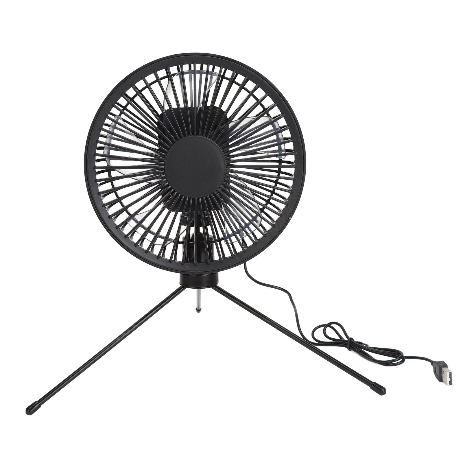 Solar Camping Fan with Tripod IP67 Waterproof Adjustable Portable Camping Fan with 10W Solar Panel for Outdoor Camping - Image 6