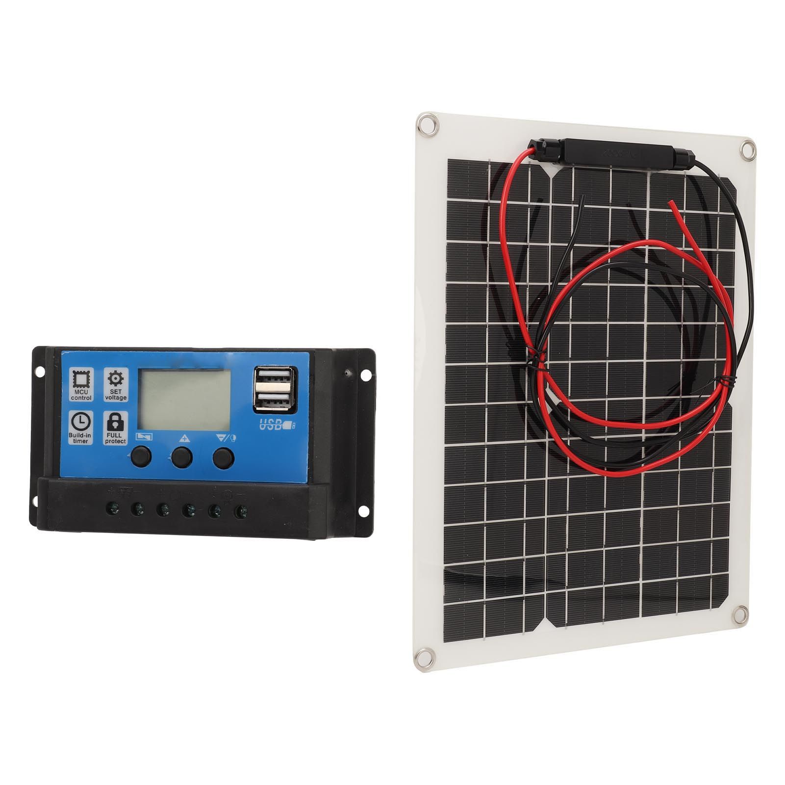 Solar Panel Kit 300W DC 12V 24V 50A IP67 Waterproof High Efficiency Solar Panel And Solar Charger Controller for RV Camper - Image 3
