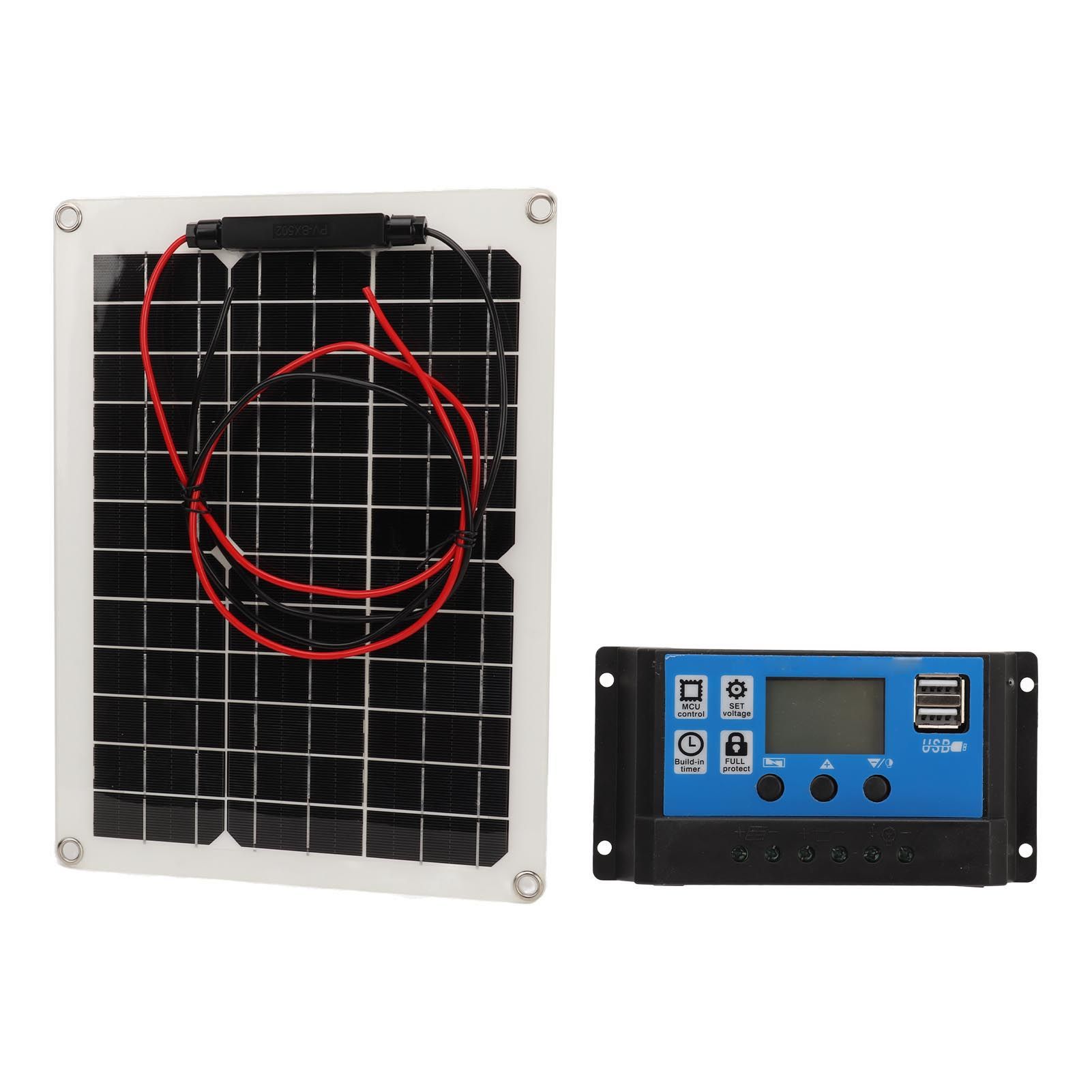 Solar Panel Kit 300W DC 12V 24V 50A IP67 Waterproof High Efficiency Solar Panel And Solar Charger Controller for RV Camper - Image 4