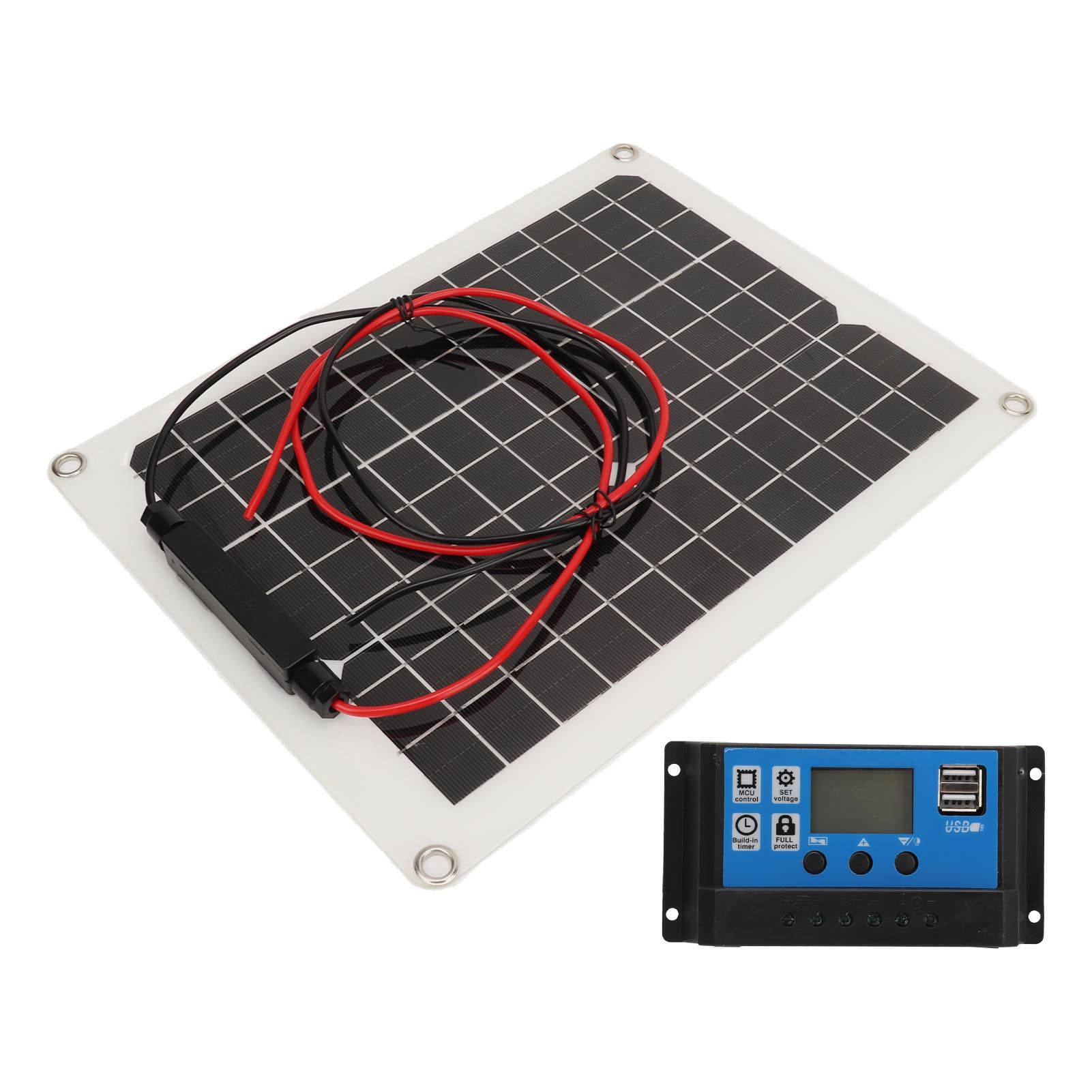 Solar Panel Kit 300W DC 12V 24V 50A IP67 Waterproof High Efficiency Solar Panel And Solar Charger Controller for RV Camper - Image 7