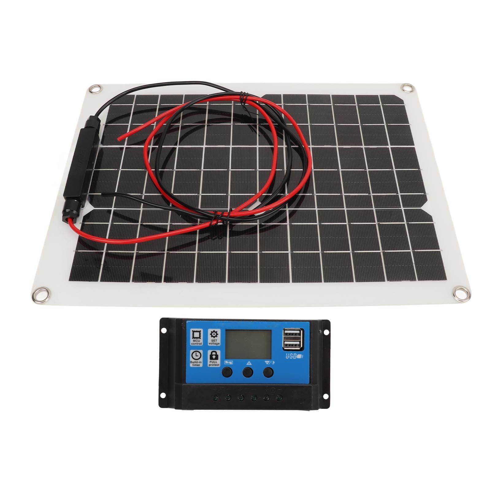 Solar Panel Kit 300W DC 12V 24V 50A IP67 Waterproof High Efficiency Solar Panel And Solar Charger Controller for RV Camper - Image 8