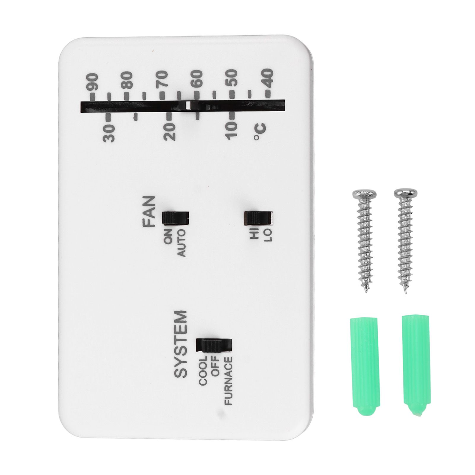 RV Analog Thermostat Settable Remote Control Thermostat Replacement for Dometic RV Cars - Image 1