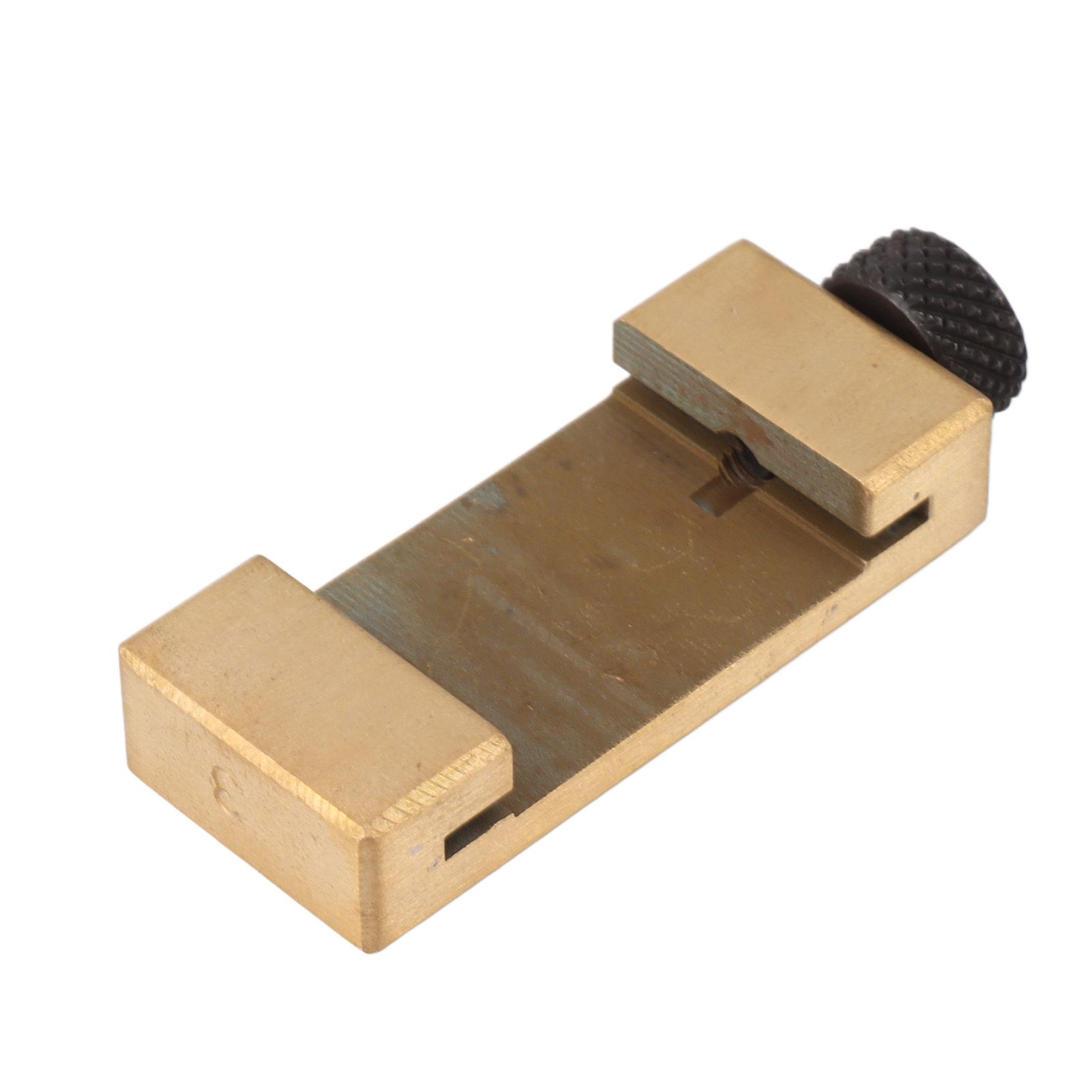 Steel Ruler Positioning Tool Woodworking Brass Locator Steel Ruler Fixed Block for Measurement and Marking - Image 3