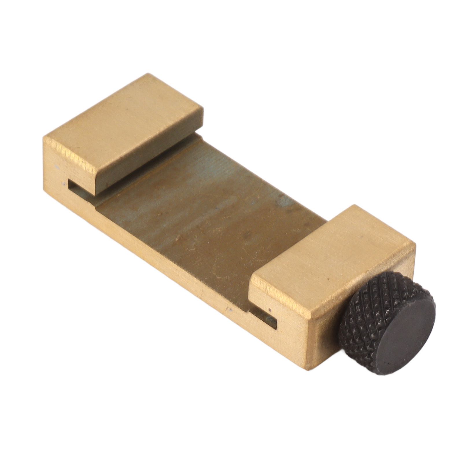 Steel Ruler Positioning Tool Woodworking Brass Locator Steel Ruler Fixed Block for Measurement and Marking - Image 4
