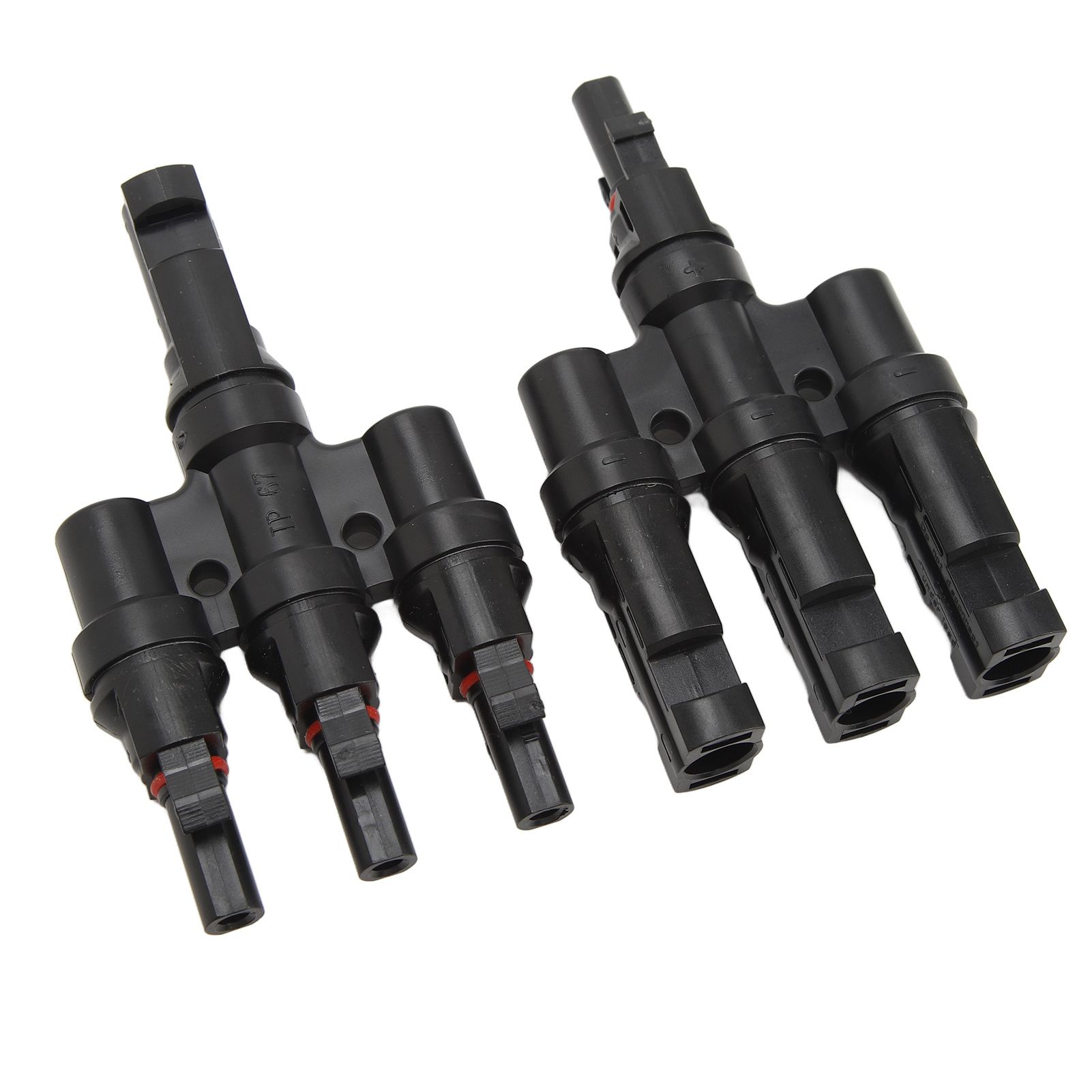 PV Solar Branch Connectors 1 to 3 Waterproof High Current Carrying Capacity Solar Panel T Branch Connector for Parallel Connection - Image 4